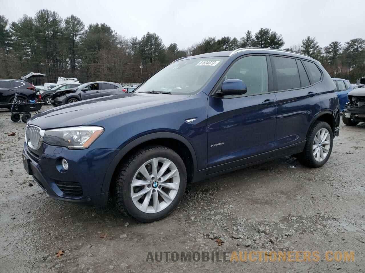 5UXWX9C5XG0D78775 BMW X3 2016