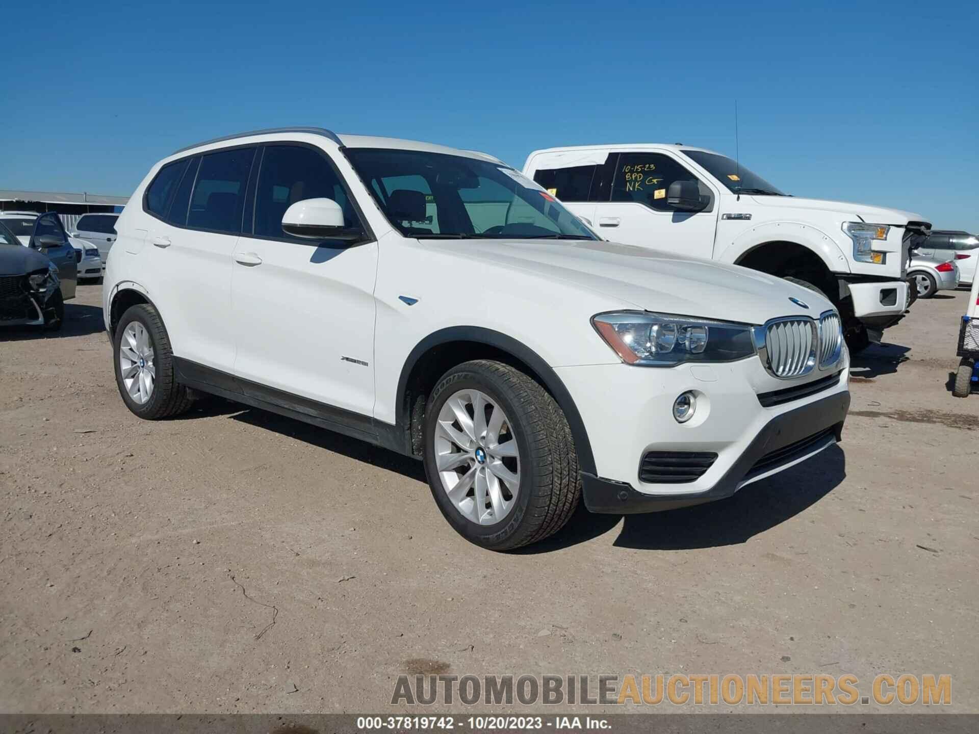 5UXWX9C5XG0D78890 BMW X3 2016