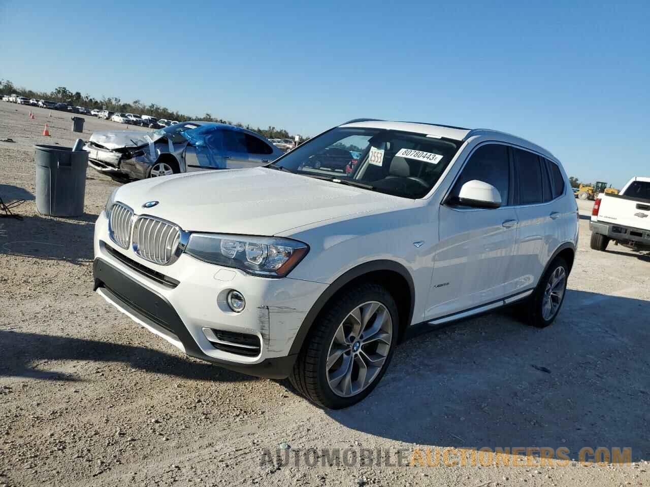 5UXWX9C5XG0D78954 BMW X3 2016