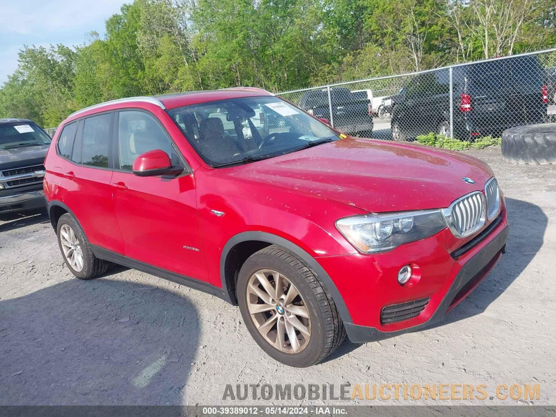 5UXWX9C5XG0D79005 BMW X3 2016