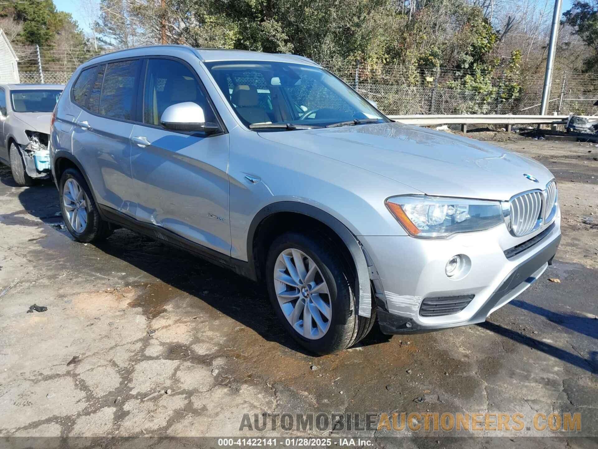 5UXWX9C5XG0D79036 BMW X3 2016