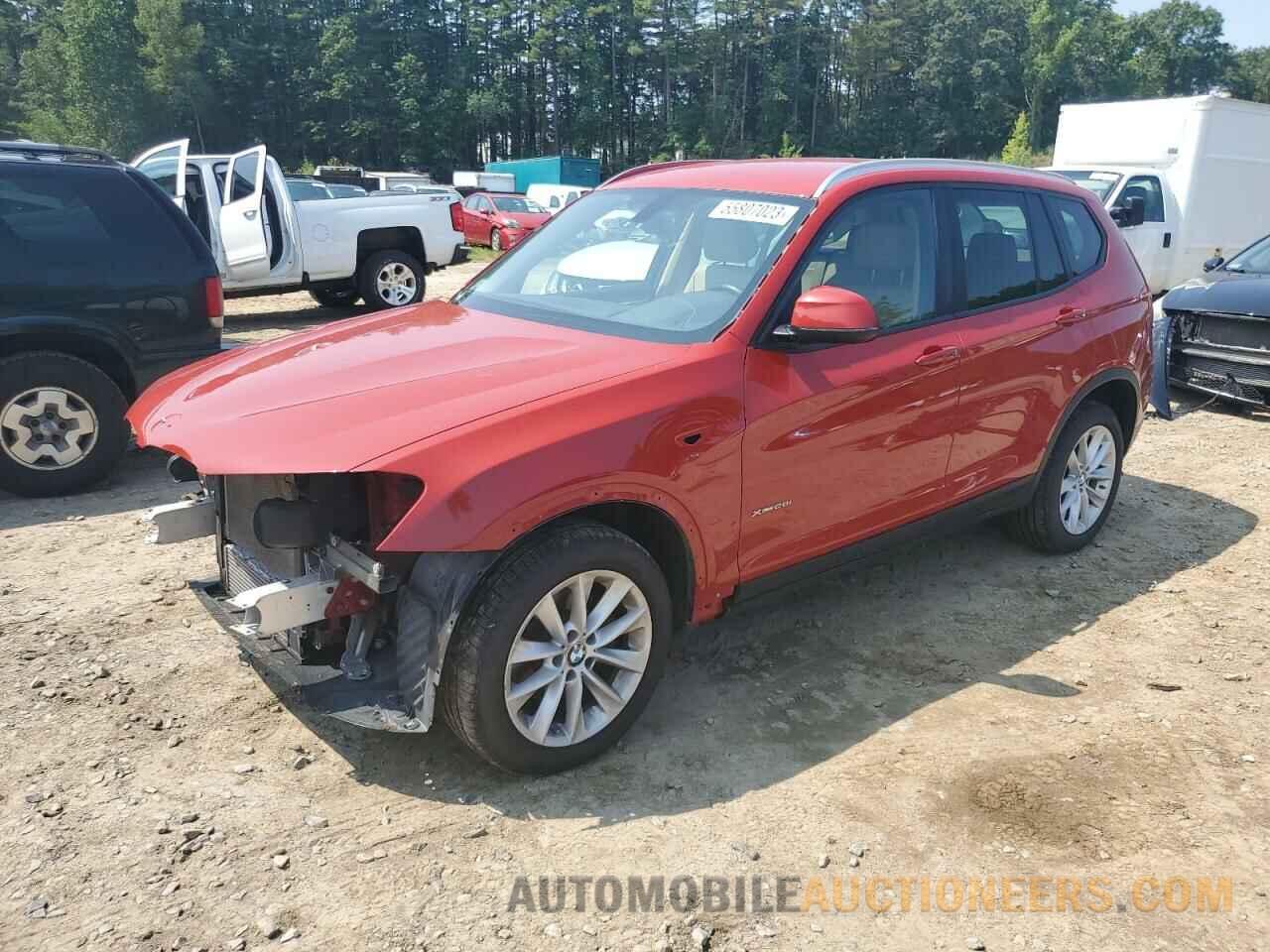 5UXWX9C5XG0D80770 BMW X3 2016