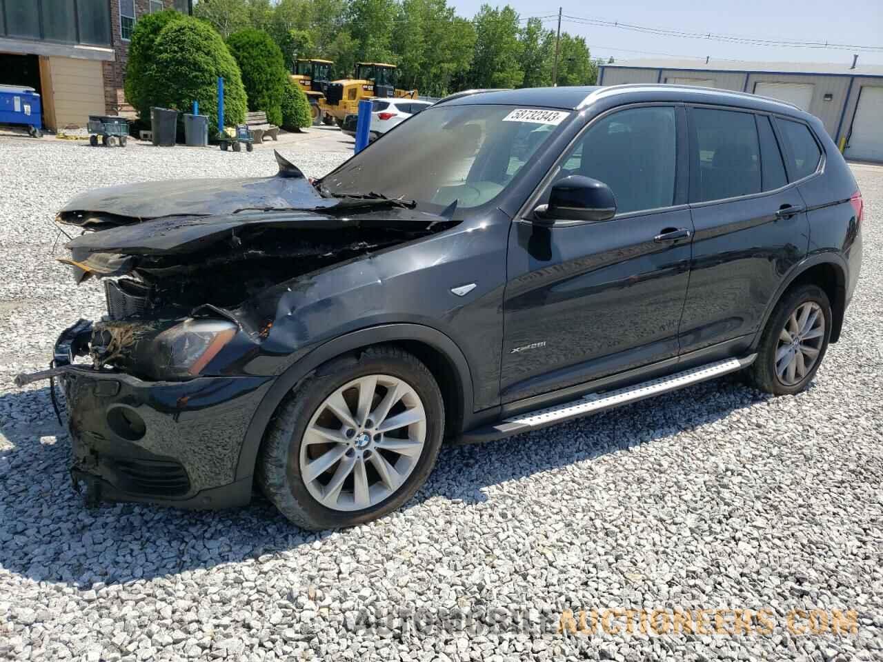 5UXWX9C5XG0D80820 BMW X3 2016