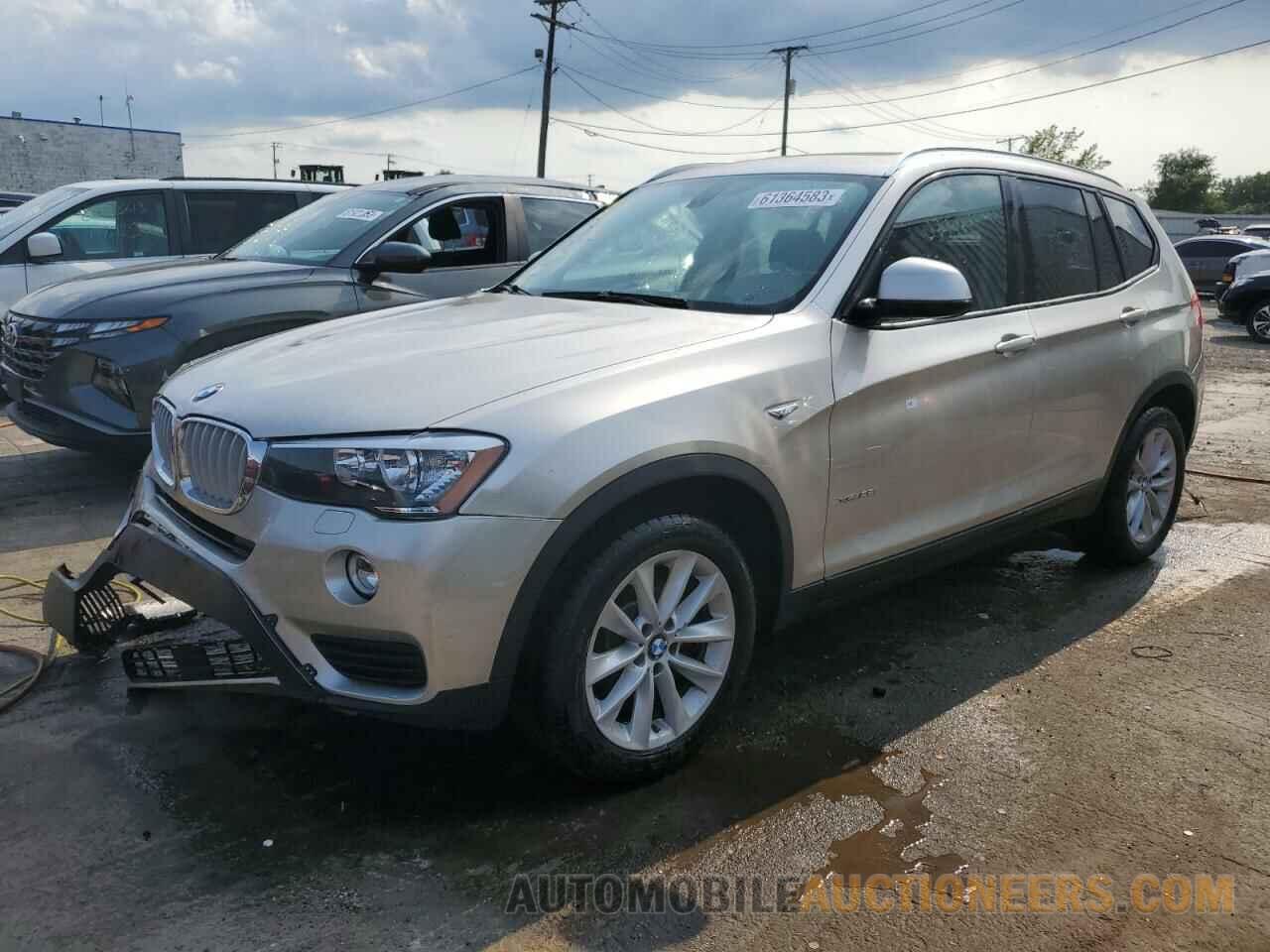 5UXWX9C5XG0D83636 BMW X3 2016