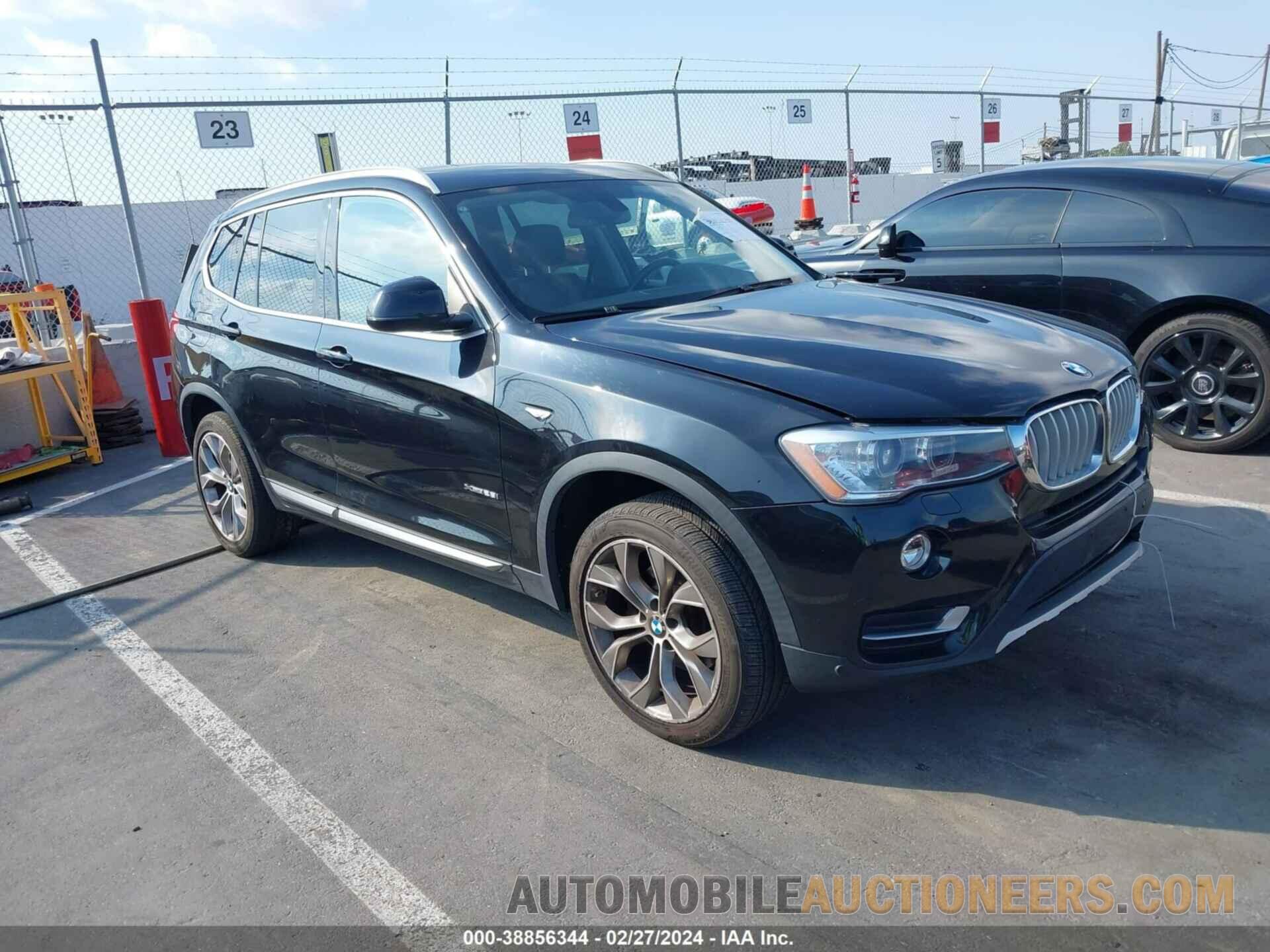 5UXWX9C5XG0D88576 BMW X3 2016