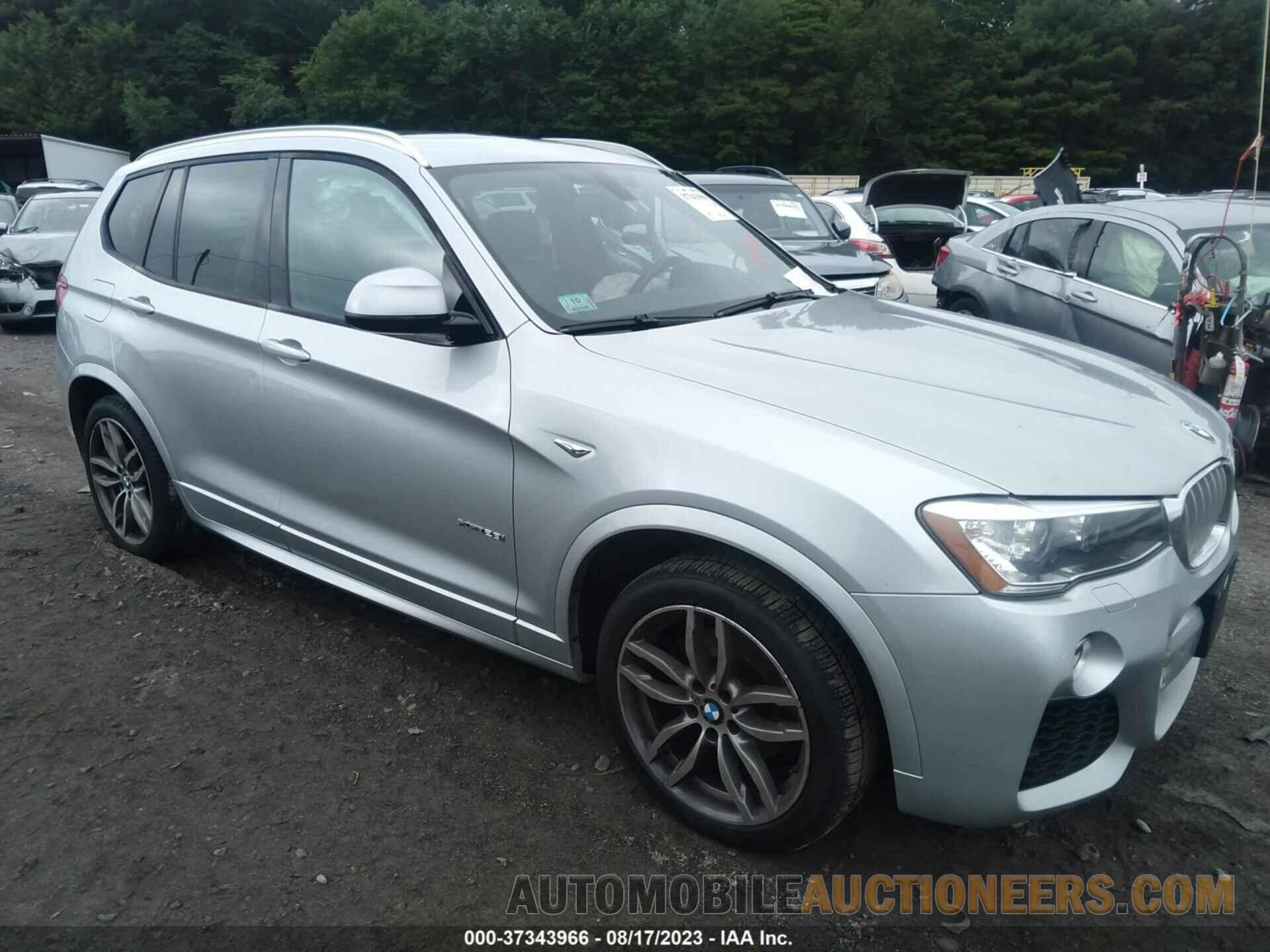 5UXWX9C5XG0D89467 BMW X3 2016