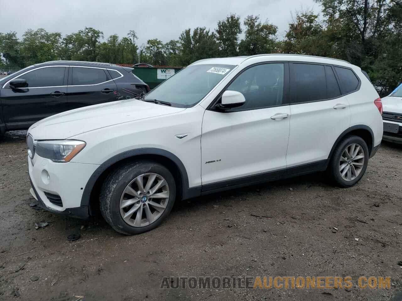 5UXWX9C5XG0D90697 BMW X3 2016