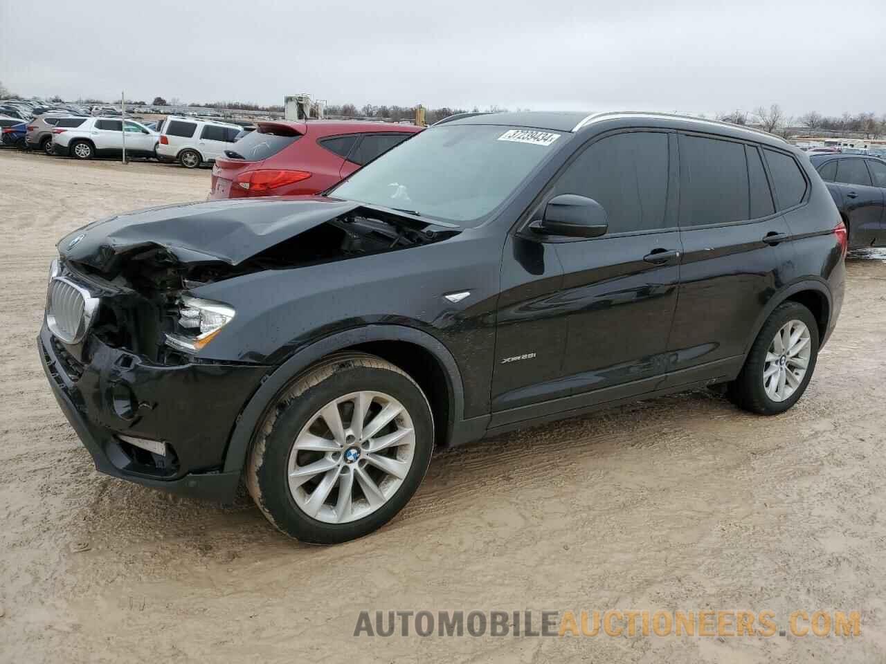 5UXWX9C5XG0D91431 BMW X3 2016