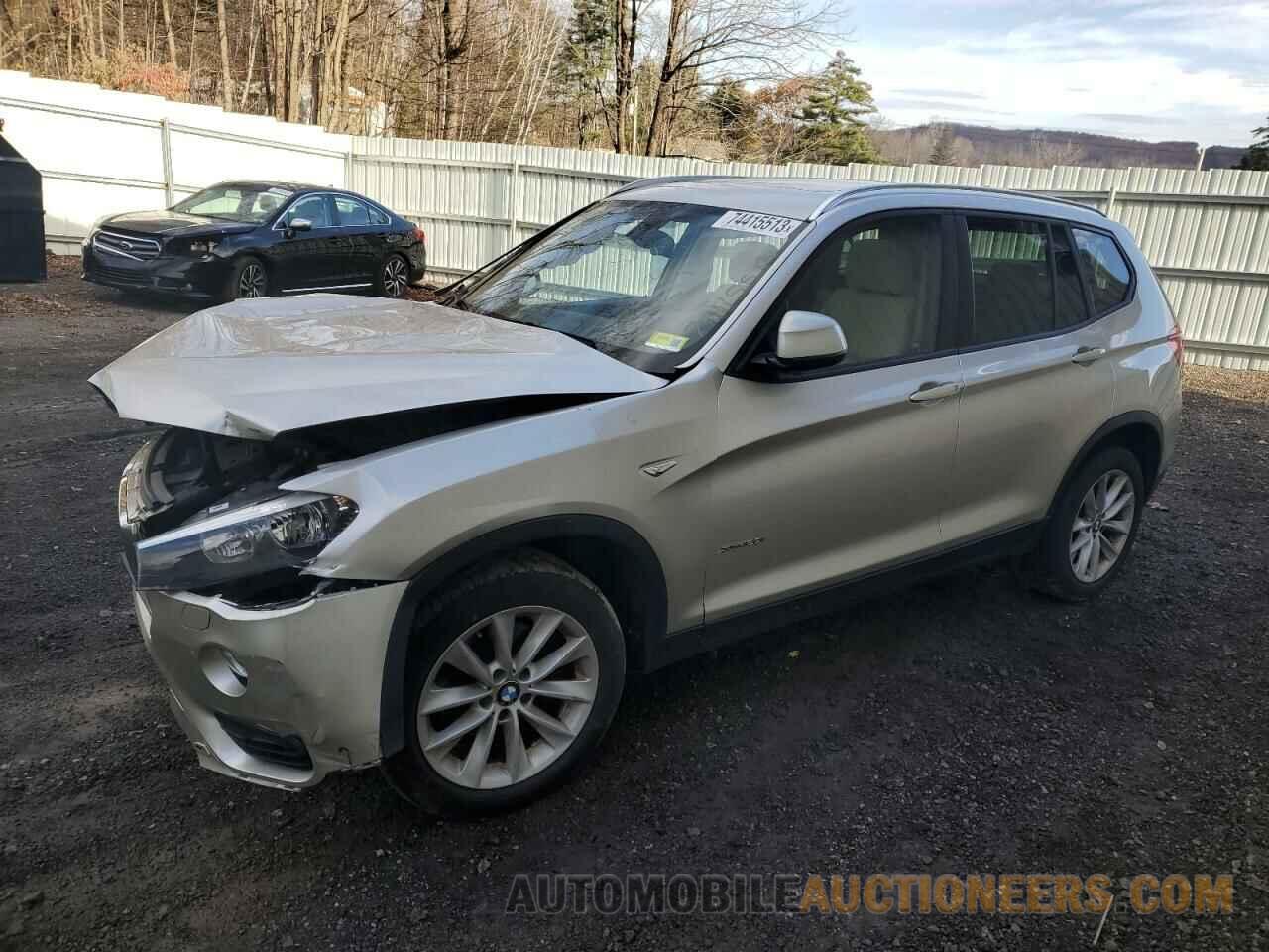 5UXWX9C5XG0D92188 BMW X3 2016