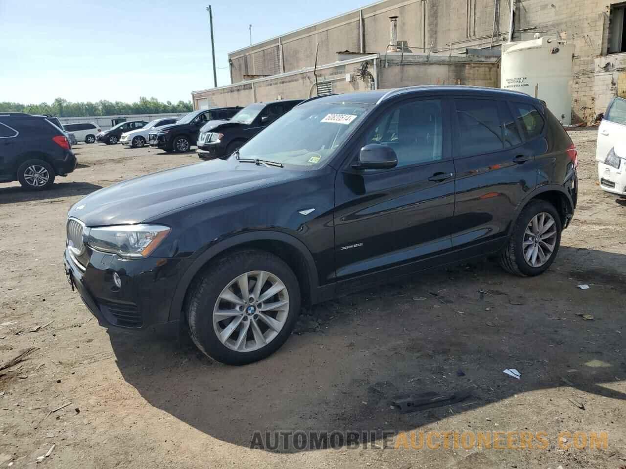 5UXWX9C5XG0D94278 BMW X3 2016