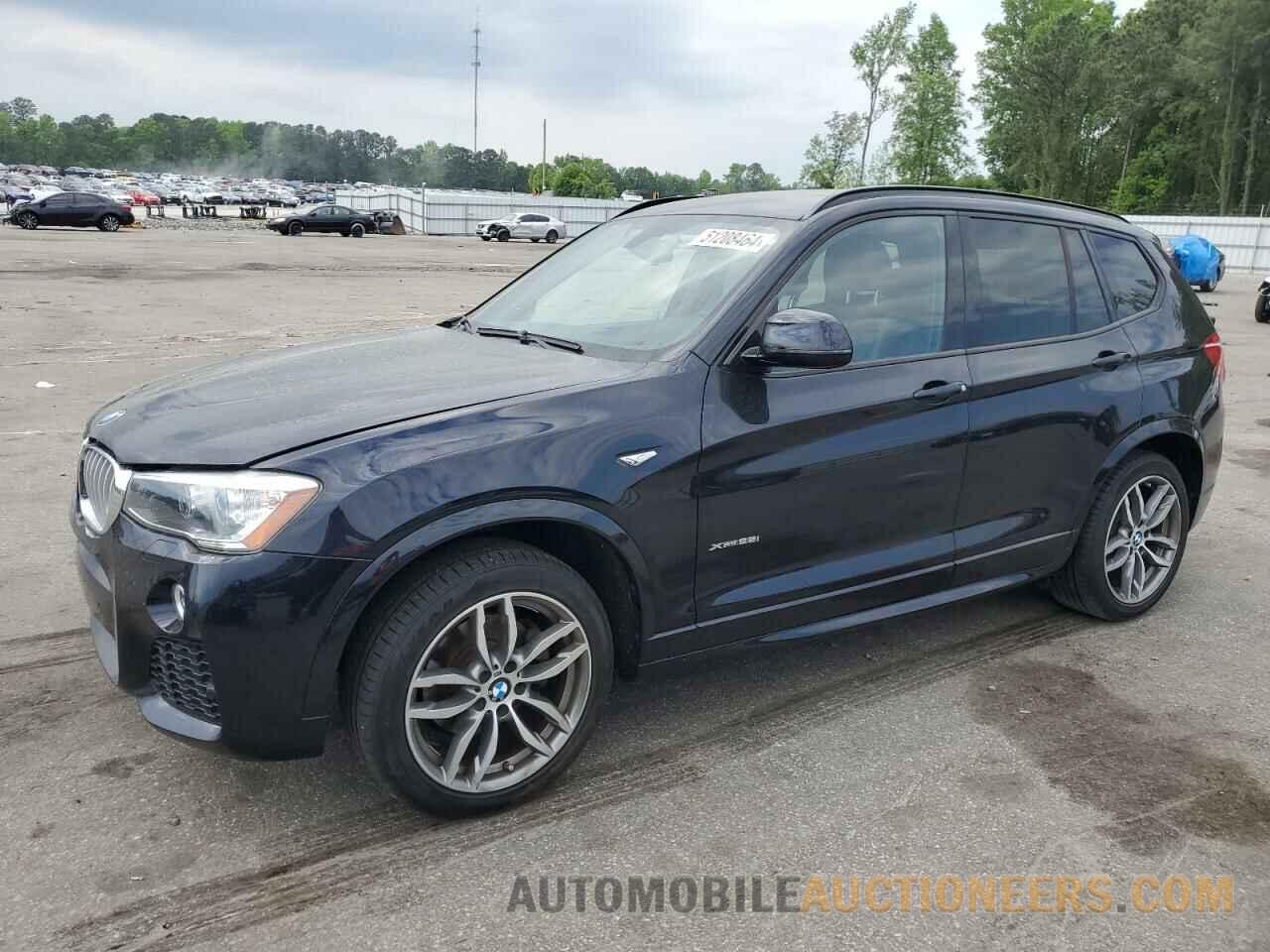 5UXWX9C5XH0D97182 BMW X3 2017