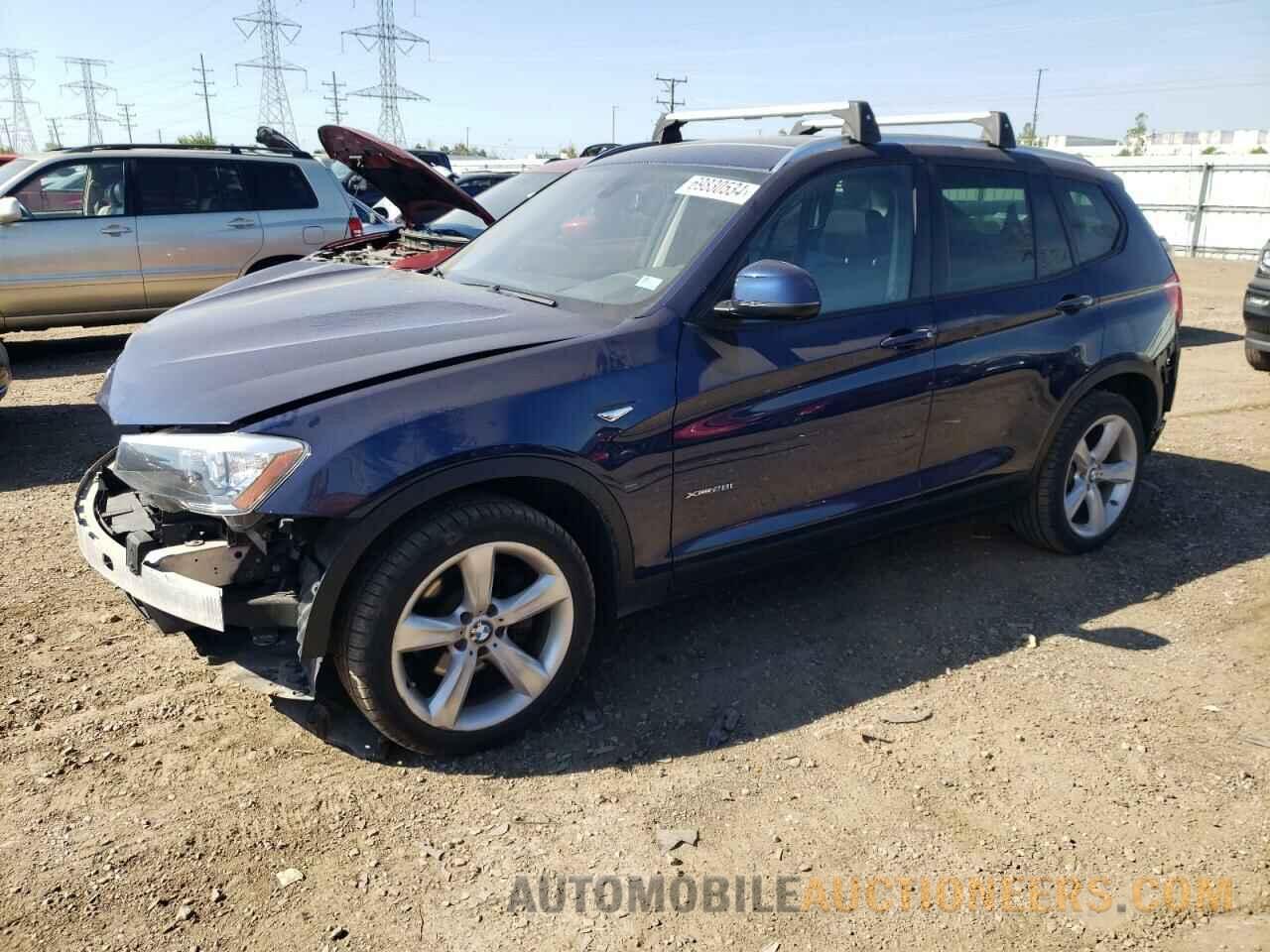 5UXWX9C5XH0D98607 BMW X3 2017