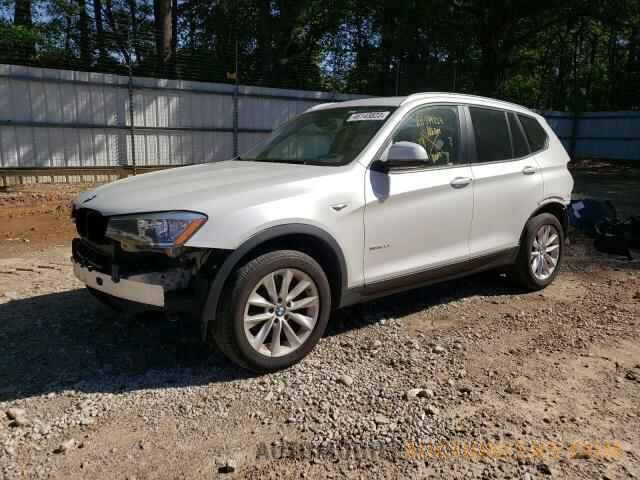 5UXWX9C5XH0D99076 BMW X3 2017