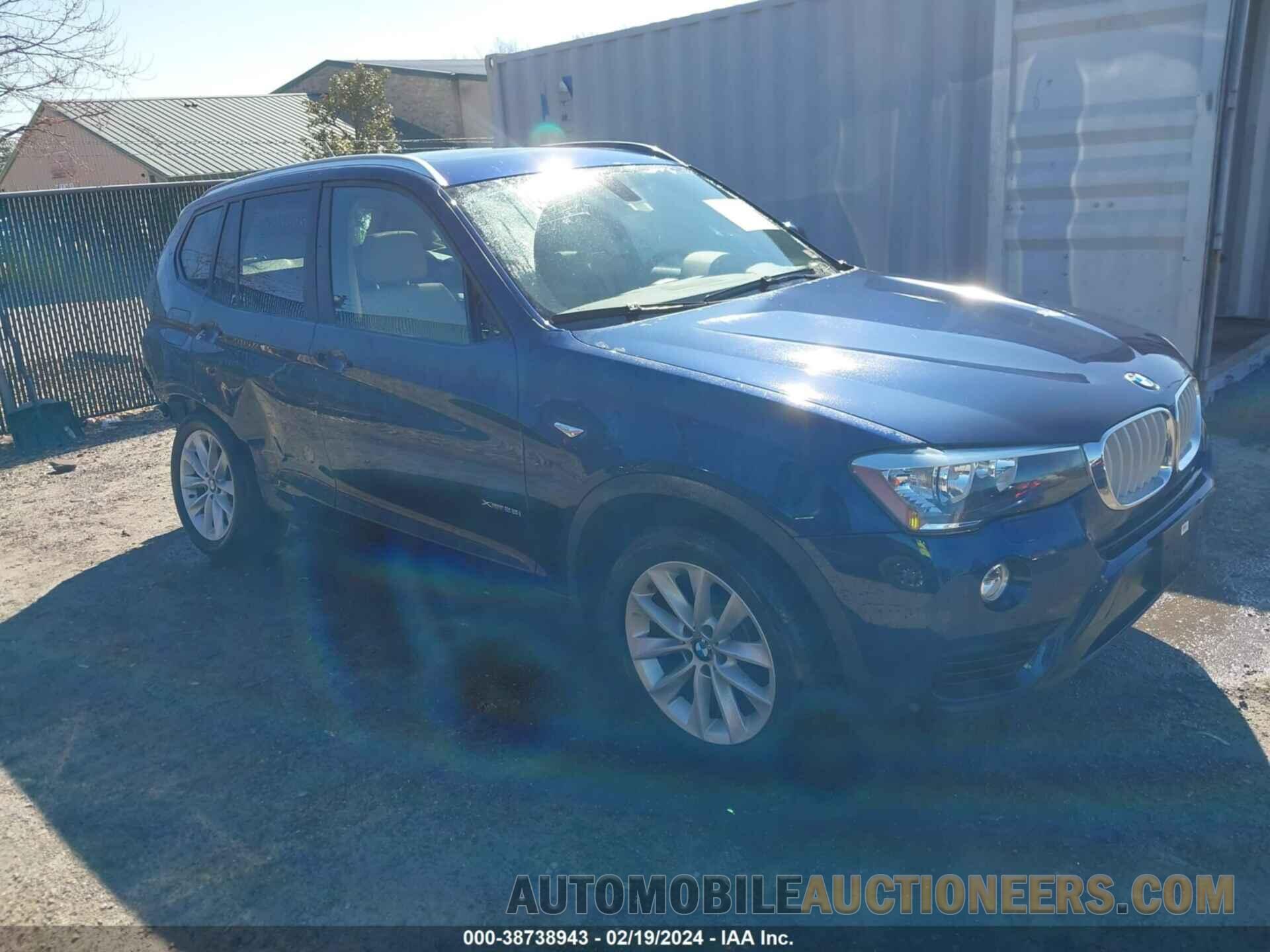 5UXWX9C5XH0D99305 BMW X3 2017