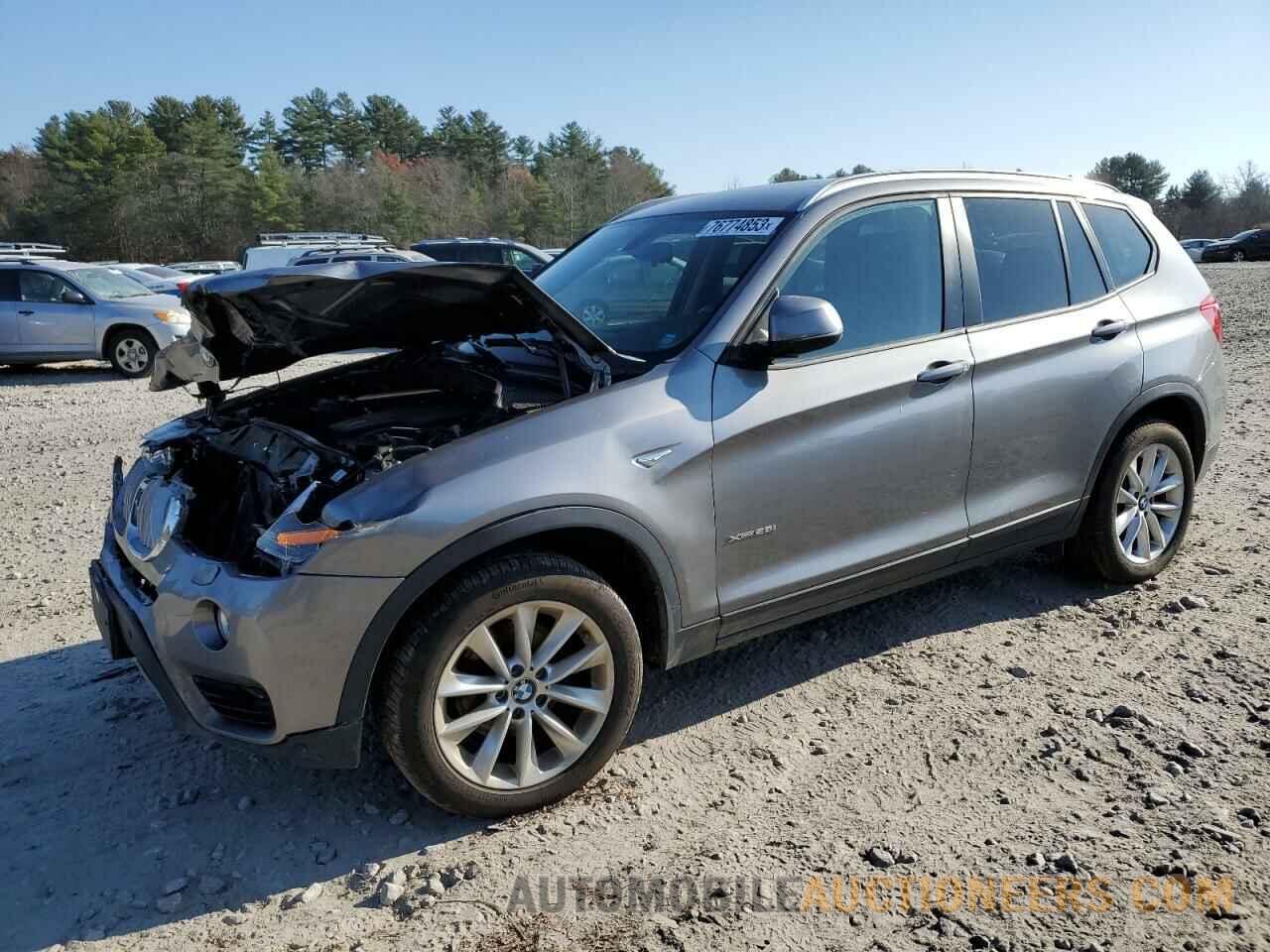 5UXWX9C5XH0T00494 BMW X3 2017