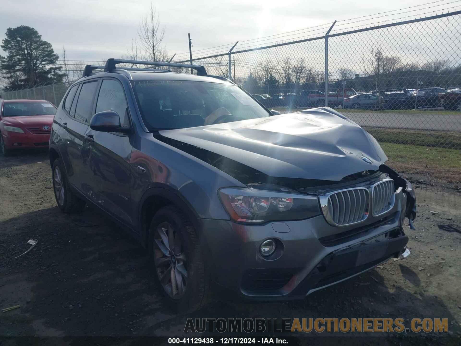 5UXWX9C5XH0T00673 BMW X3 2017