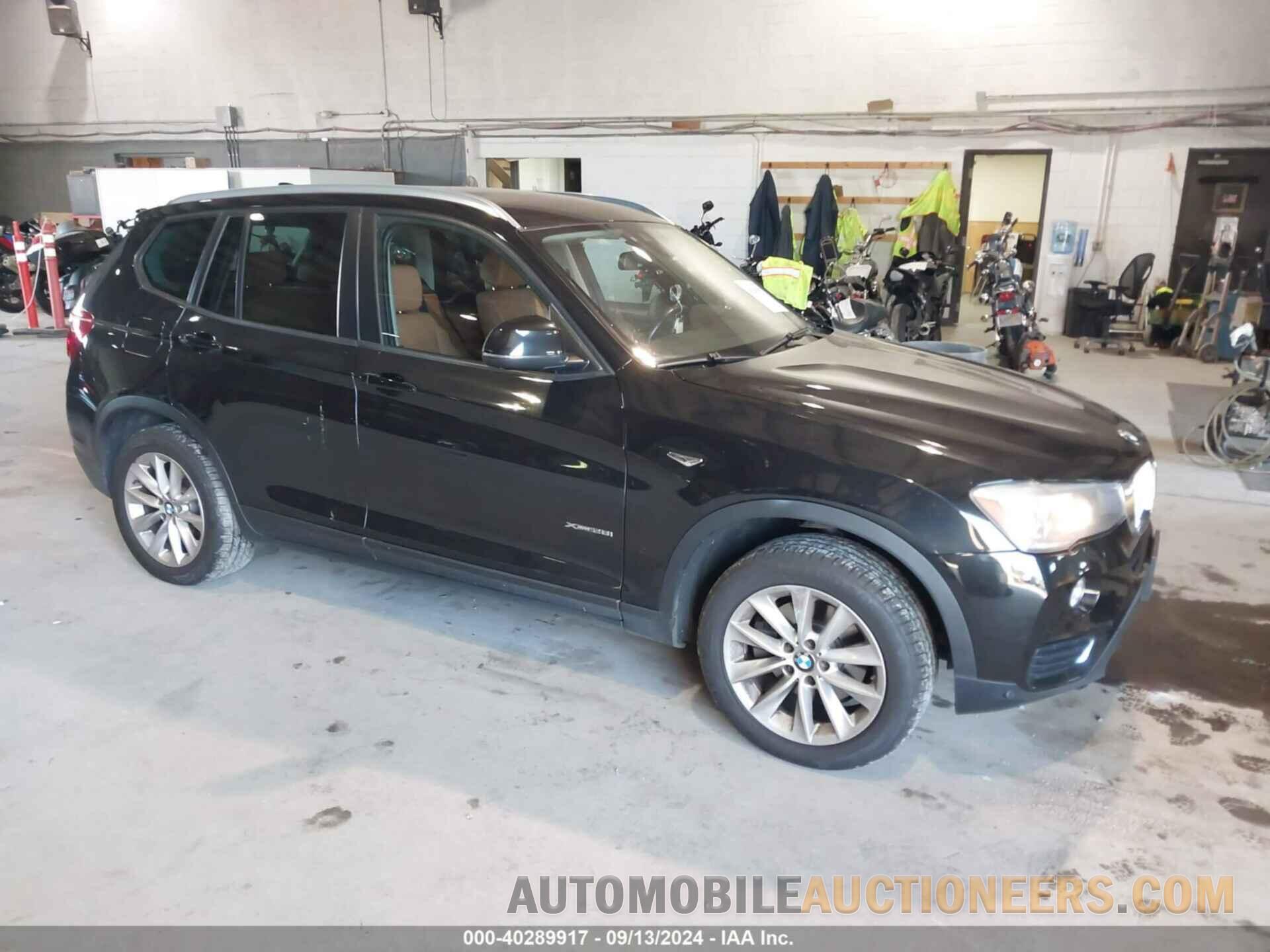 5UXWX9C5XH0T01533 BMW X3 2017