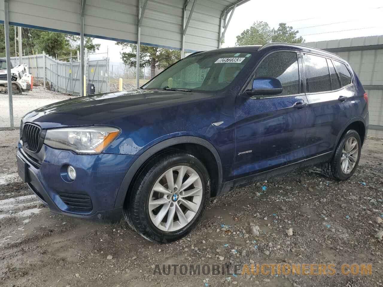 5UXWX9C5XH0T01810 BMW X3 2017