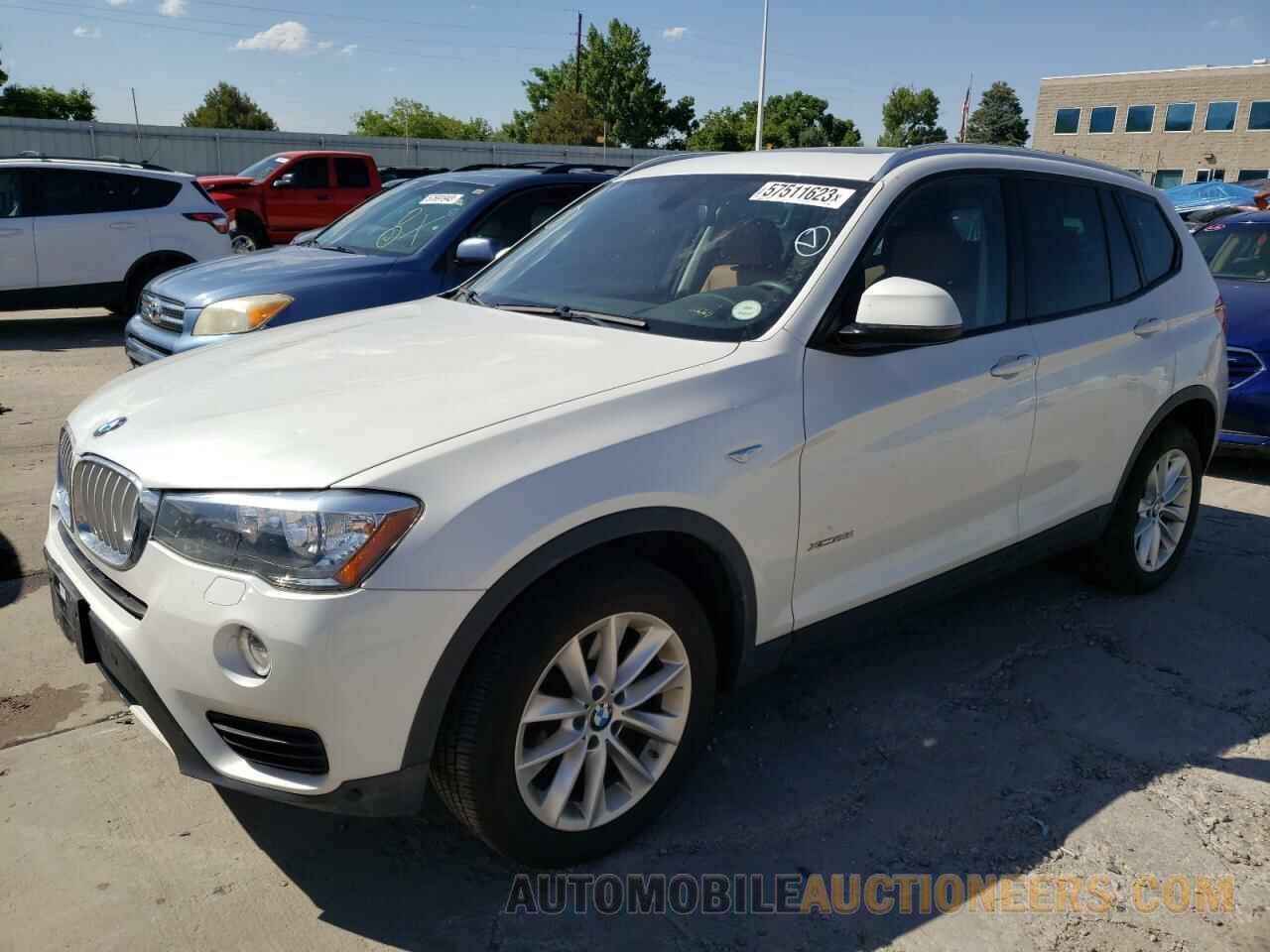 5UXWX9C5XH0T02665 BMW X3 2017