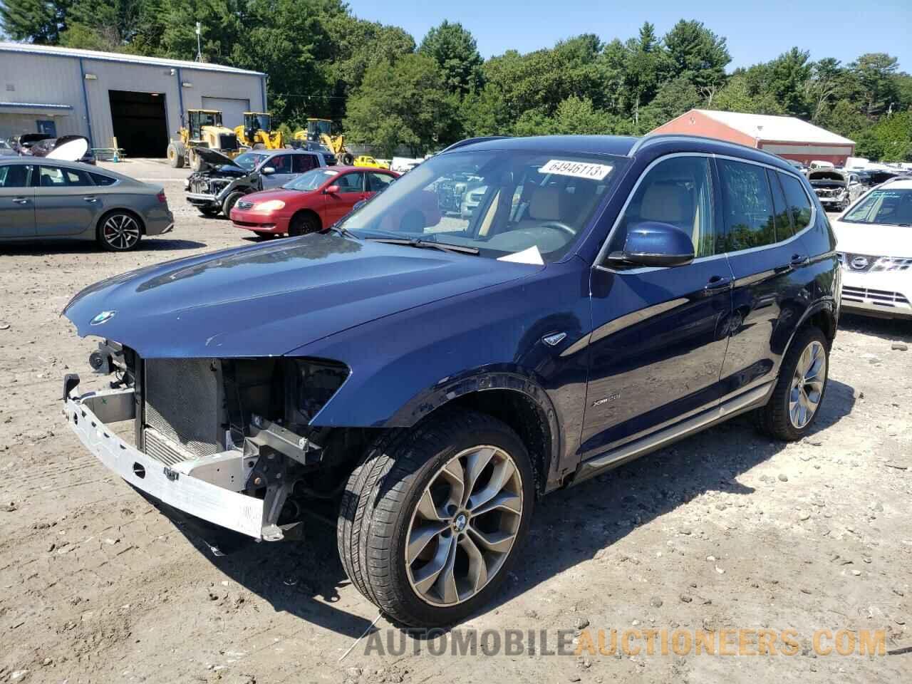 5UXWX9C5XH0T02746 BMW X3 2017