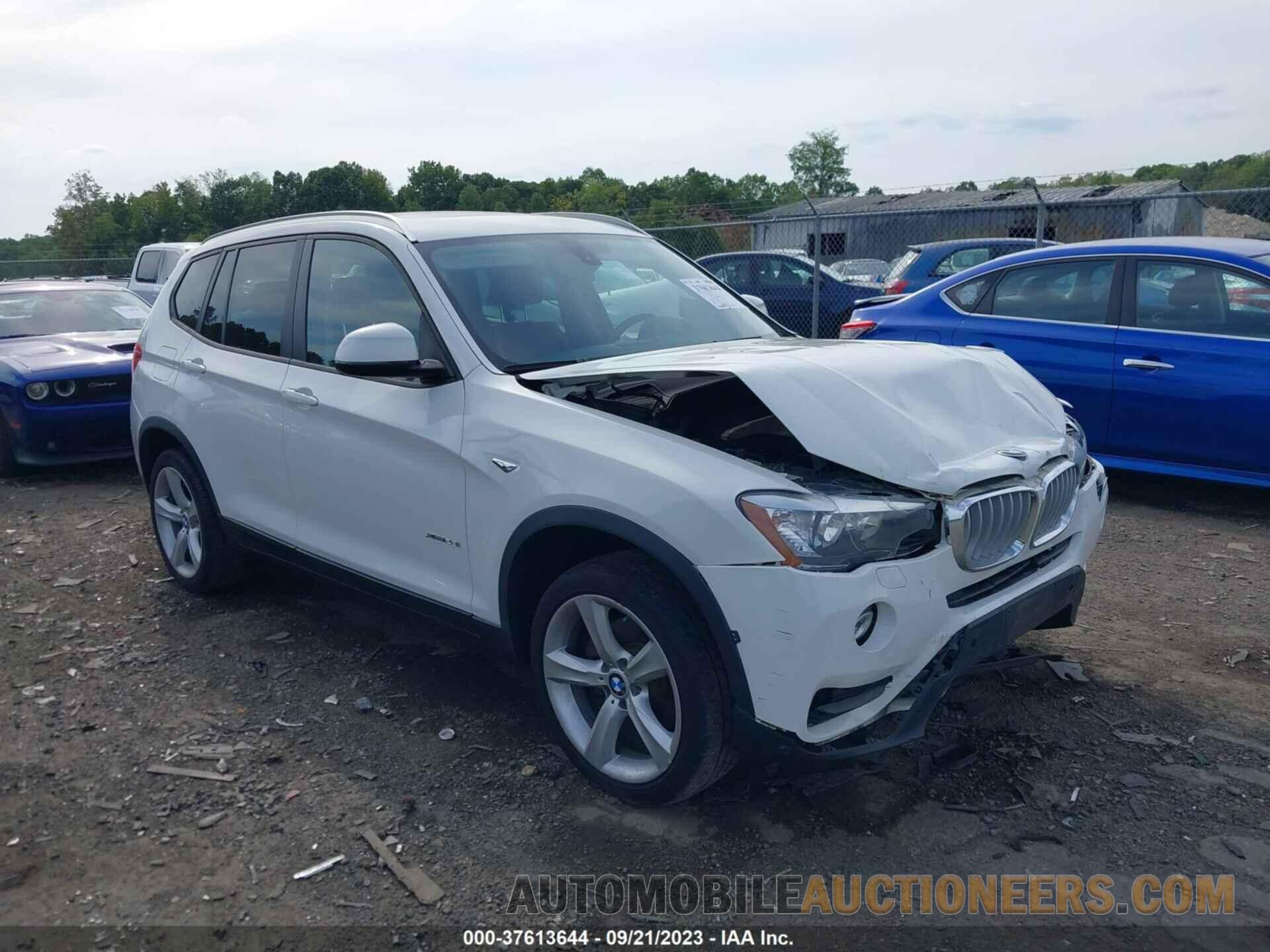 5UXWX9C5XH0T02830 BMW X3 2017