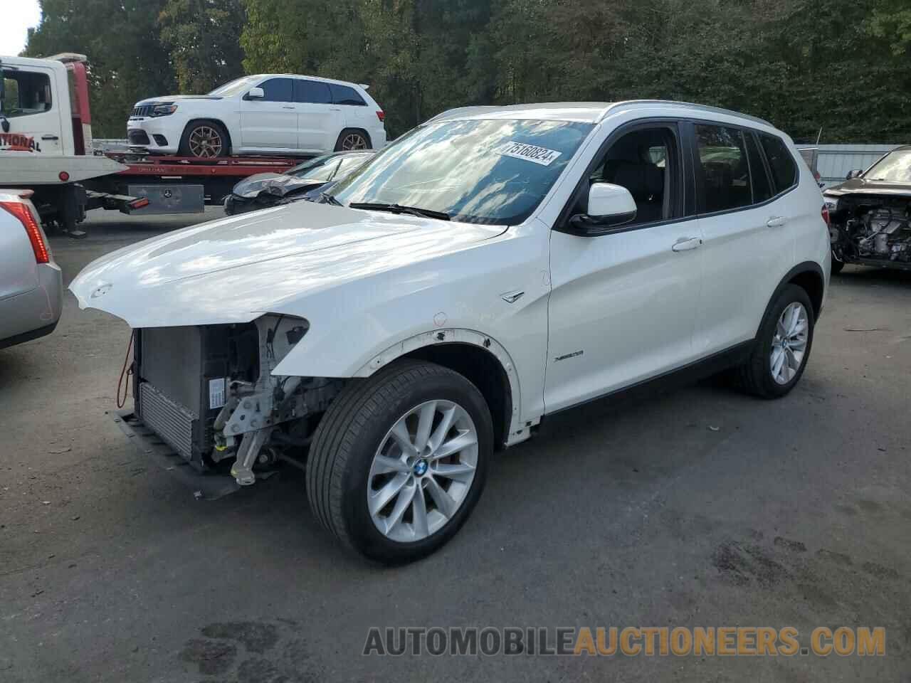 5UXWX9C5XH0T05663 BMW X3 2017