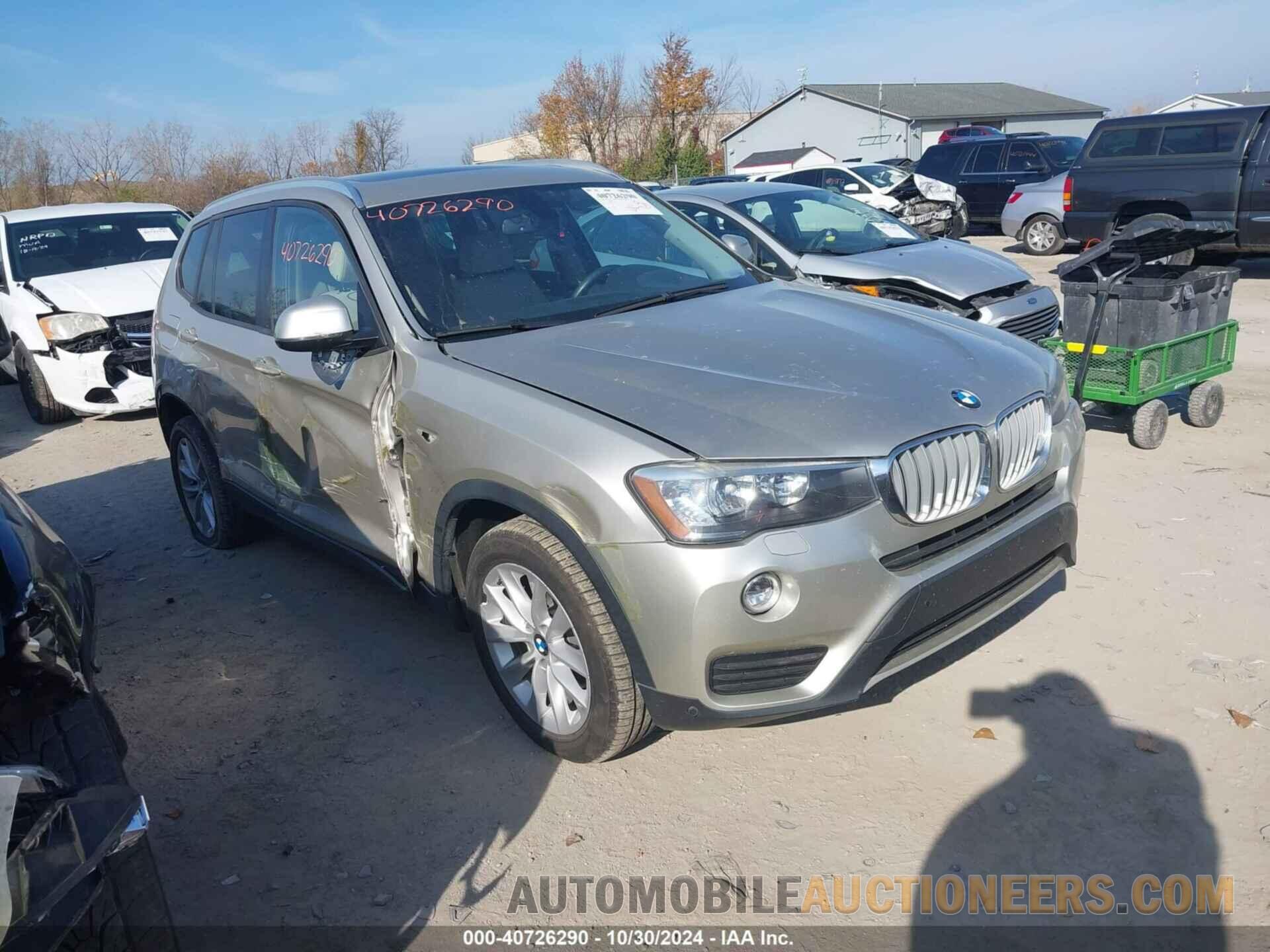 5UXWX9C5XH0T06649 BMW X3 2017