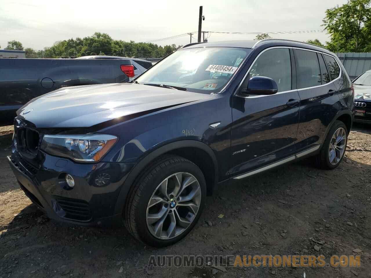 5UXWX9C5XH0T07087 BMW X3 2017