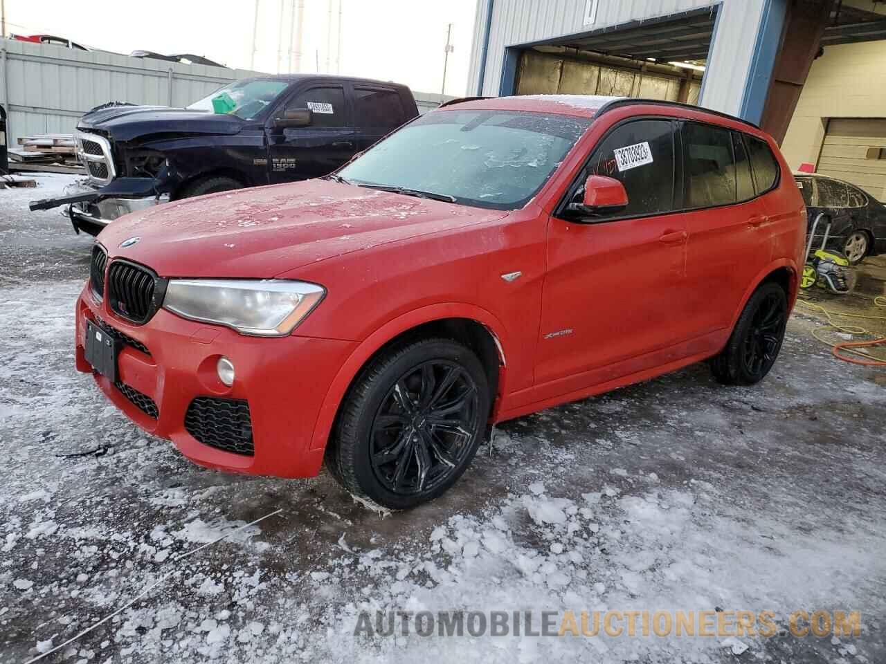 5UXWX9C5XH0T07140 BMW X3 2017