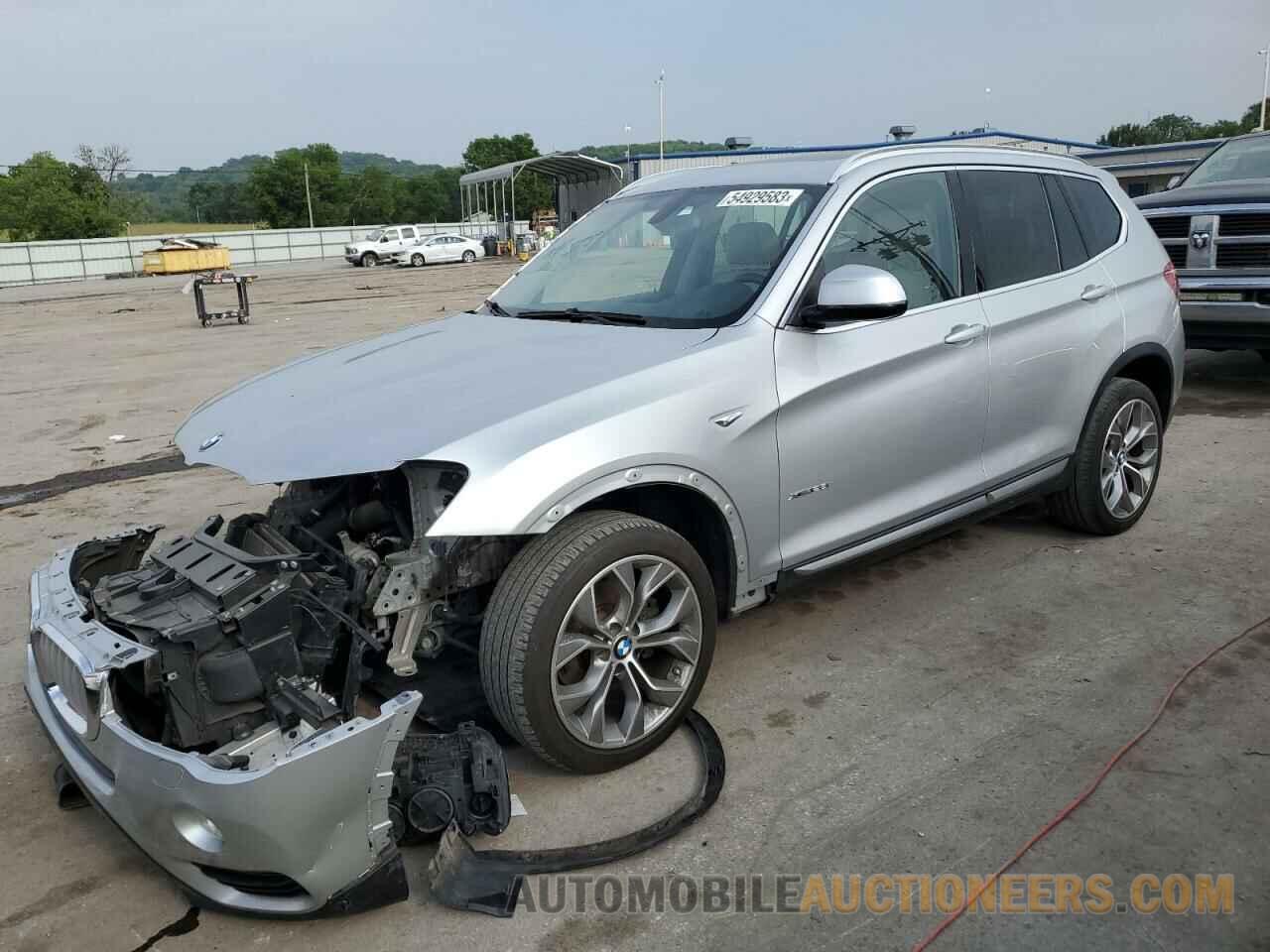 5UXWX9C5XH0T08949 BMW X3 2017