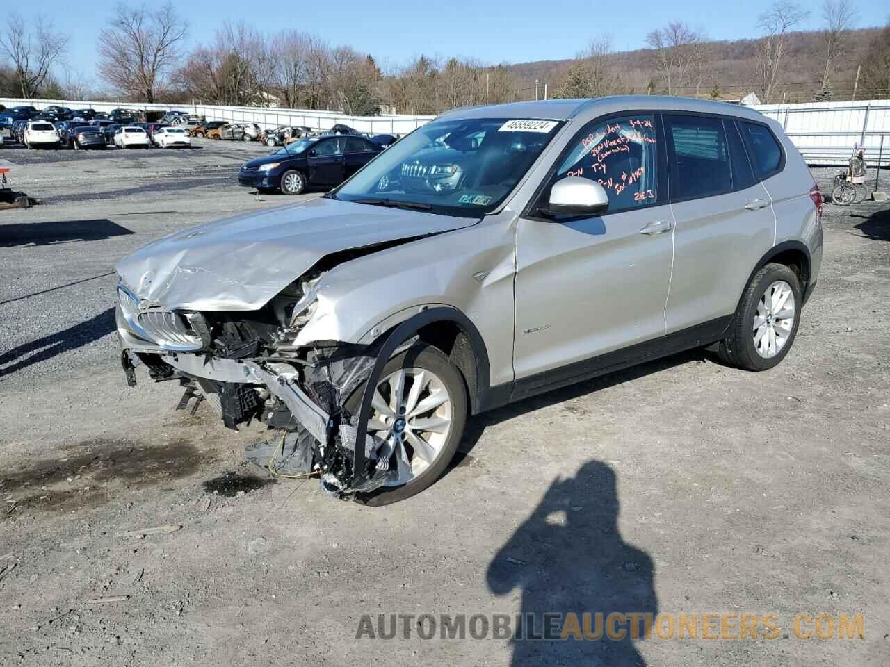 5UXWX9C5XH0T14427 BMW X3 2017