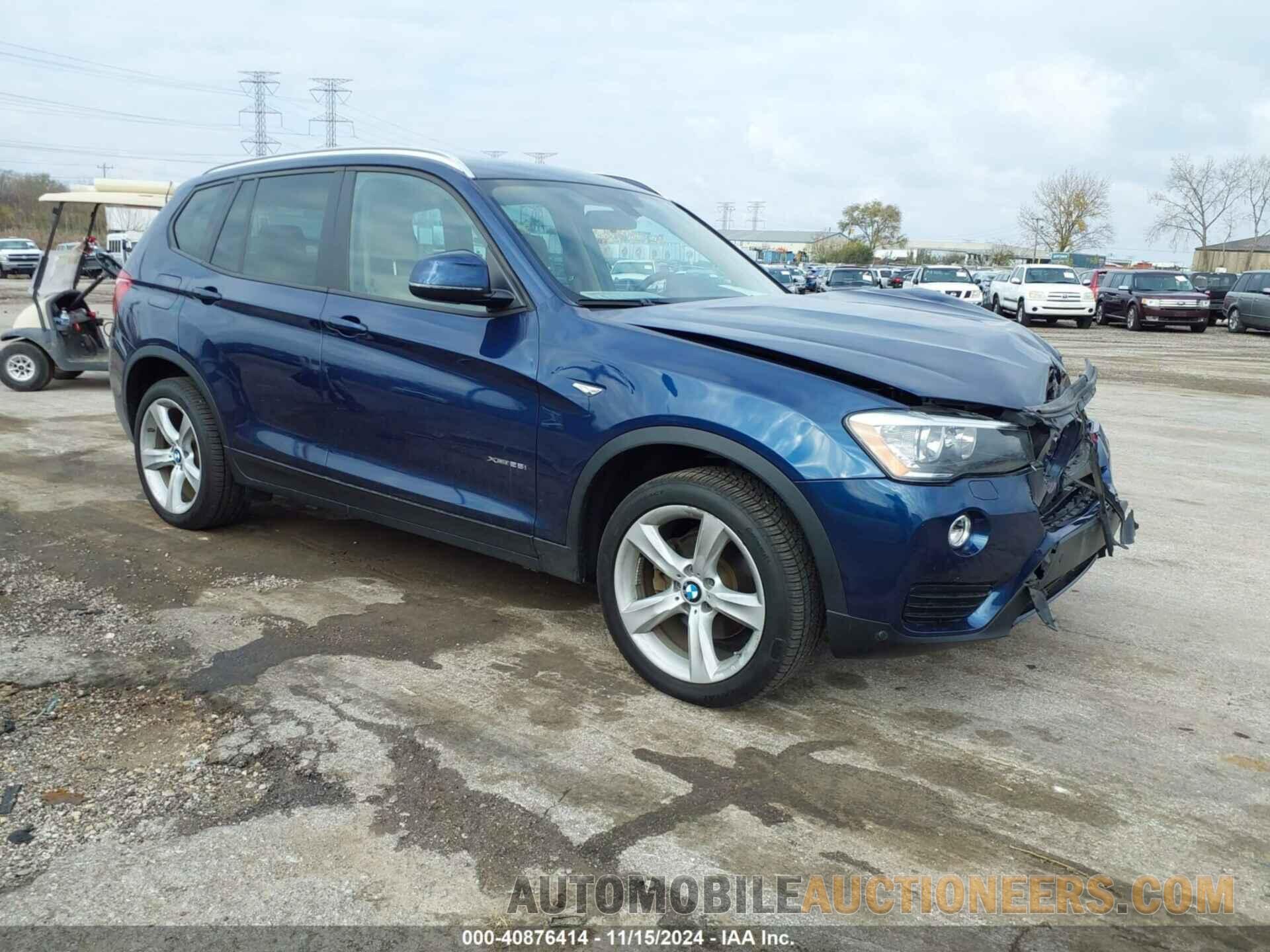 5UXWX9C5XH0T14489 BMW X3 2017