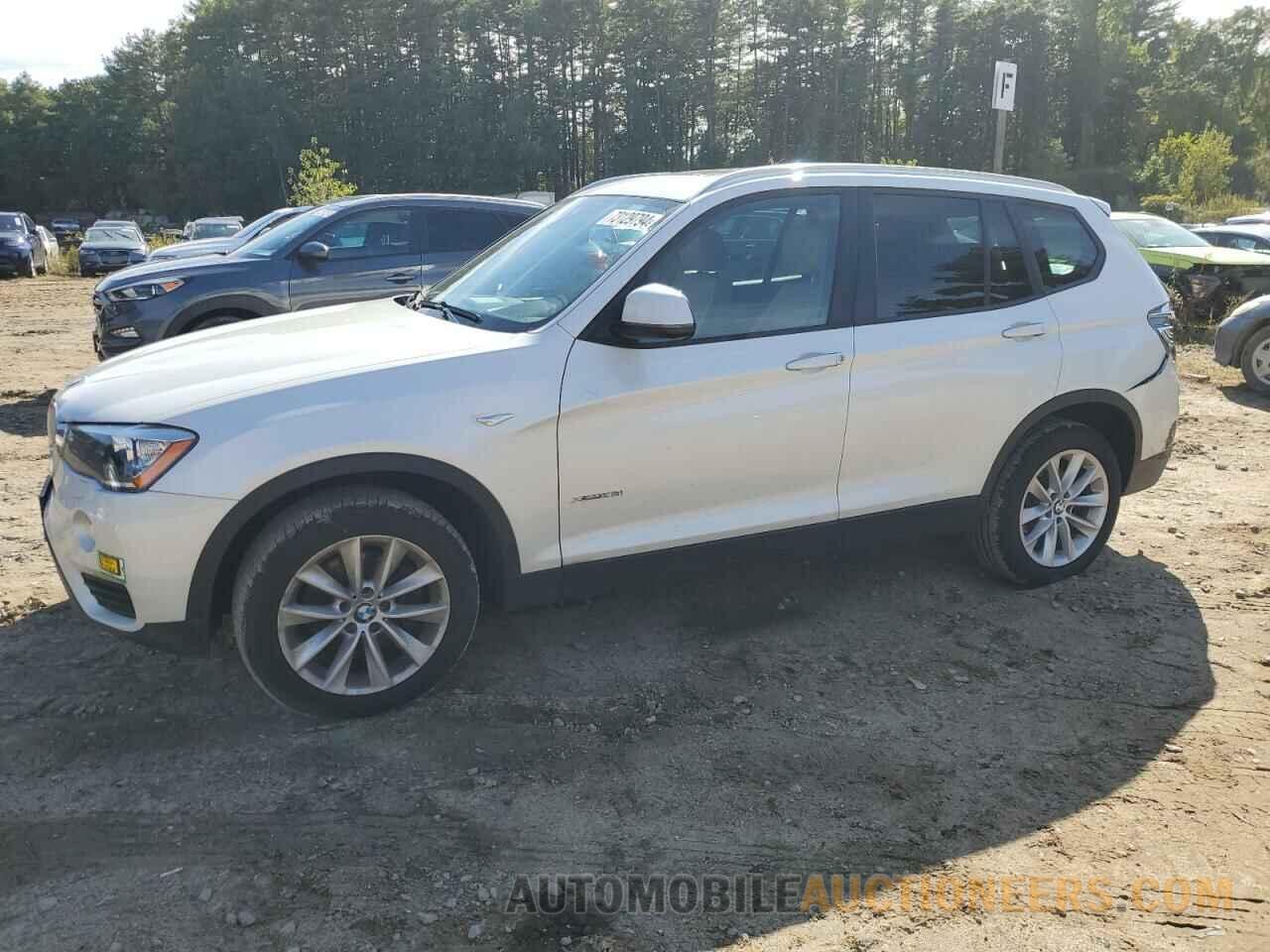 5UXWX9C5XH0T15089 BMW X3 2017