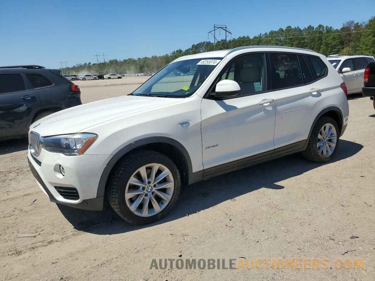 5UXWX9C5XH0T15433 BMW X3 2017