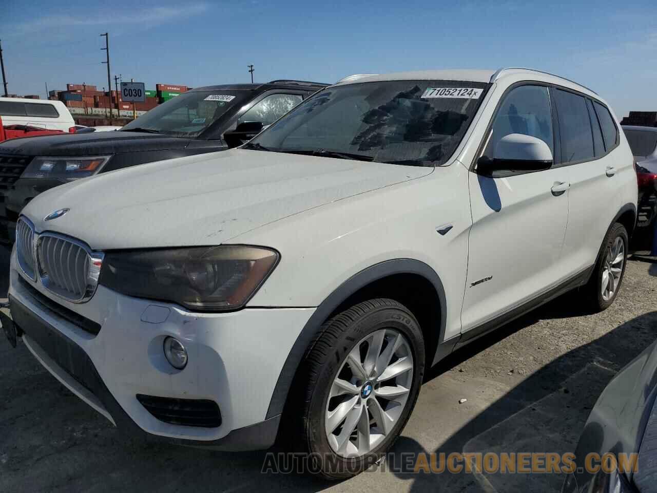 5UXWY3C50F0E95421 BMW X3 2015