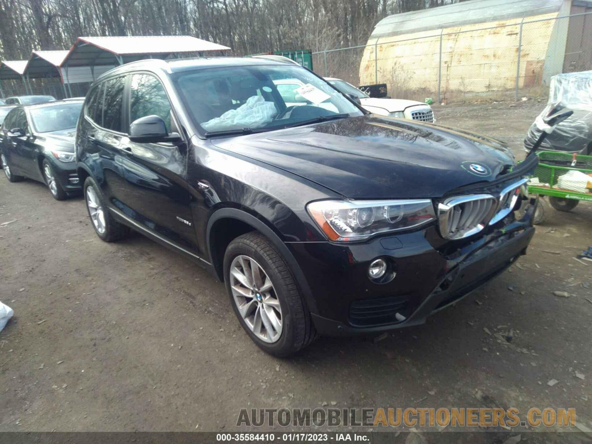 5UXWY3C50F0E96116 BMW X3 2015