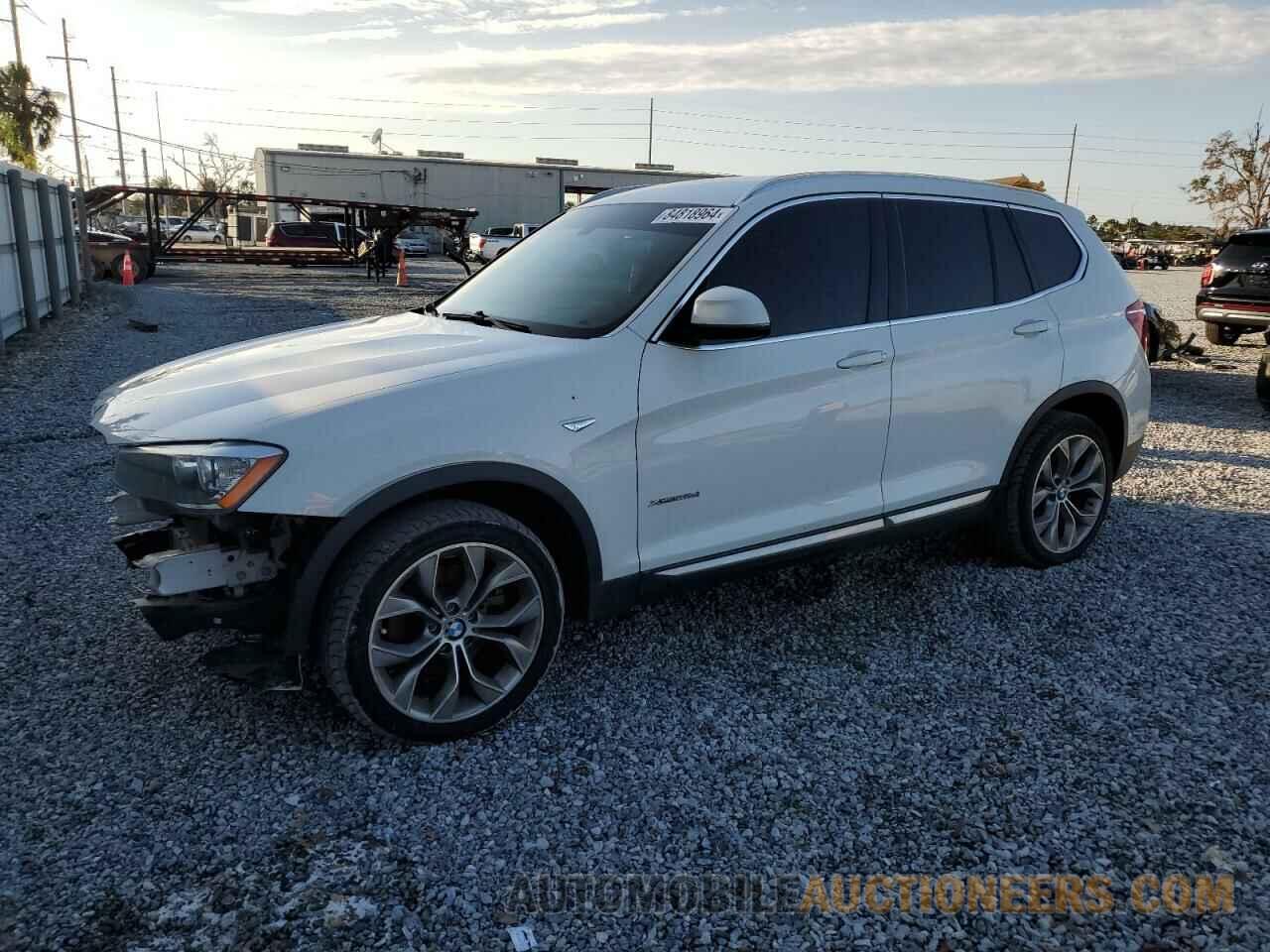 5UXWY3C50F0E97217 BMW X3 2015