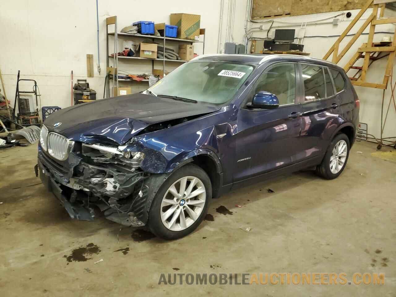 5UXWY3C50G0N88129 BMW X3 2016