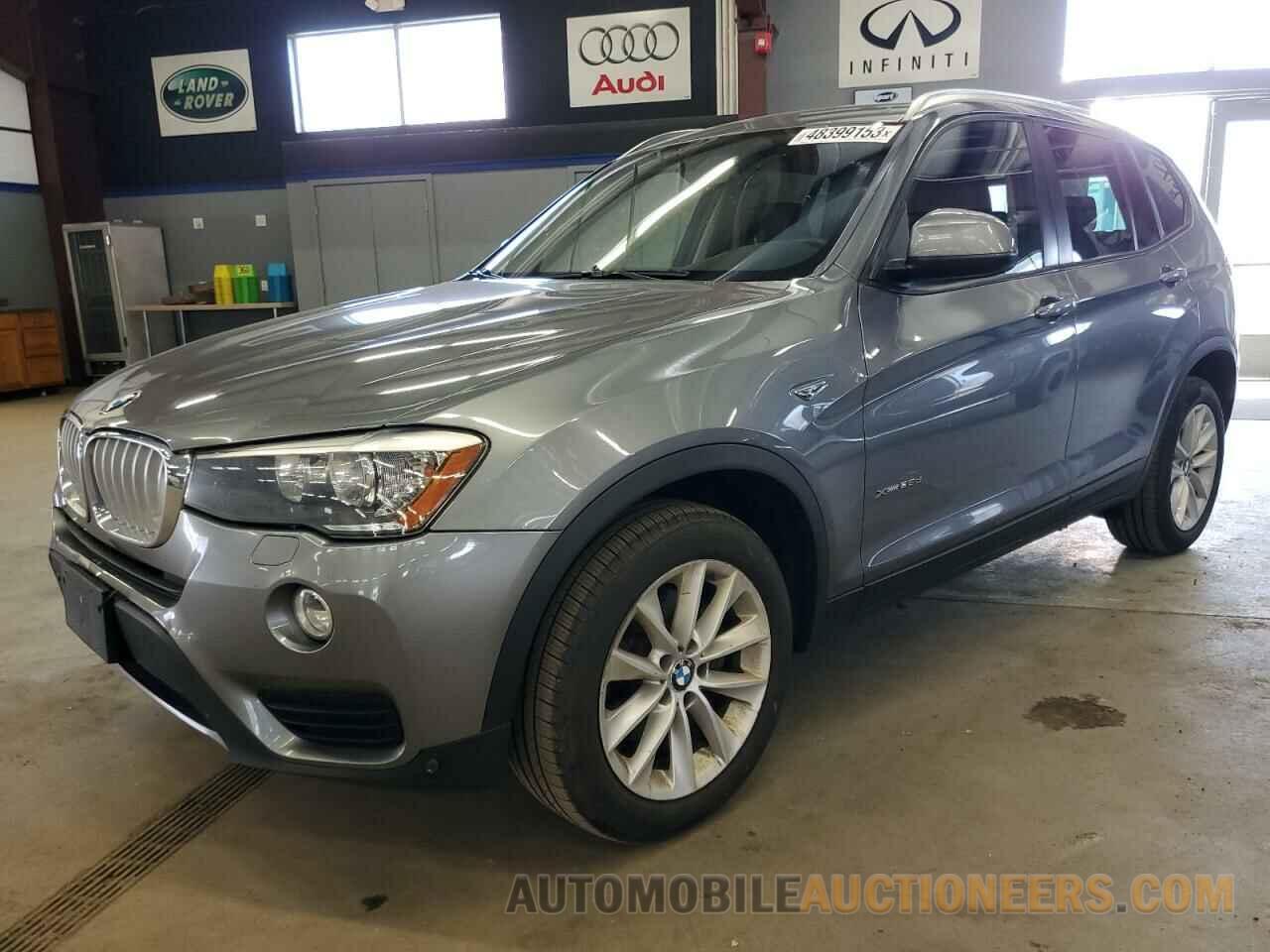 5UXWY3C51F0E95492 BMW X3 2015