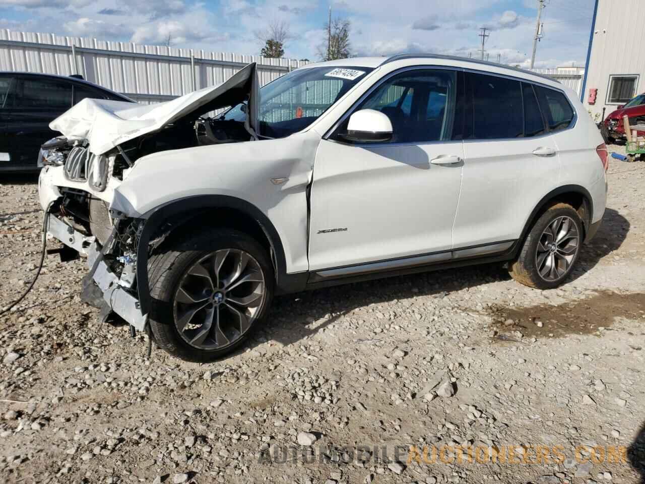 5UXWY3C51F0E95802 BMW X3 2015