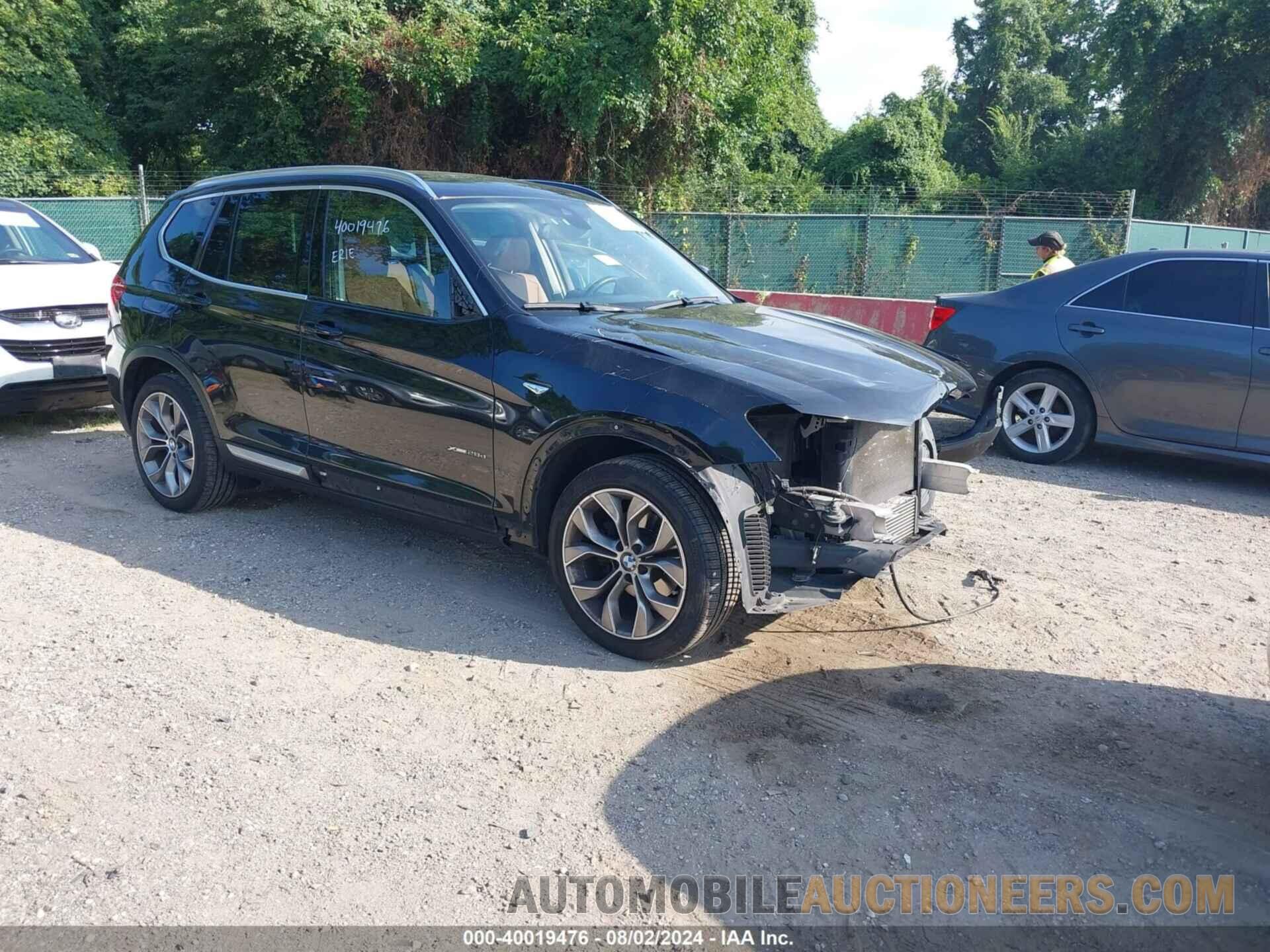 5UXWY3C51F0E96870 BMW X3 2015