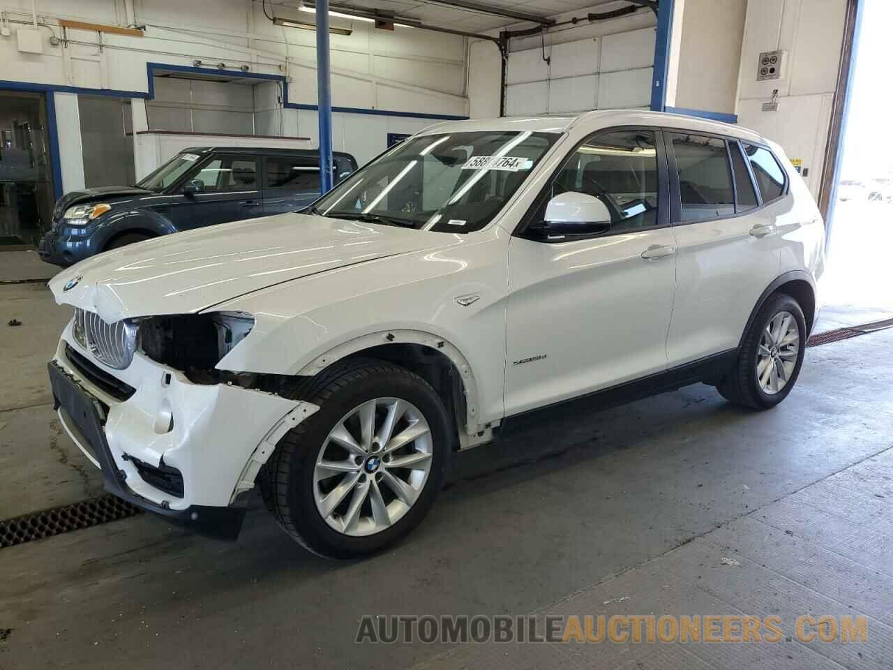 5UXWY3C51F0E97257 BMW X3 2015