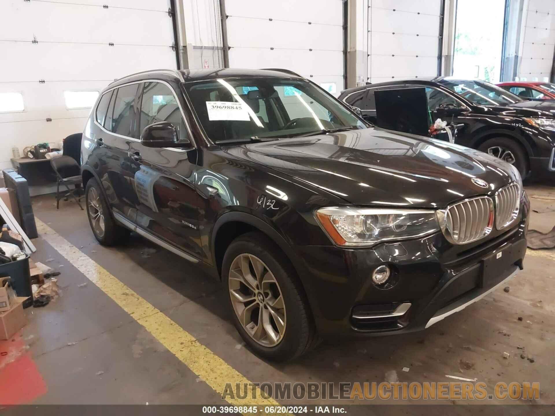 5UXWY3C51F0E97940 BMW X3 2015