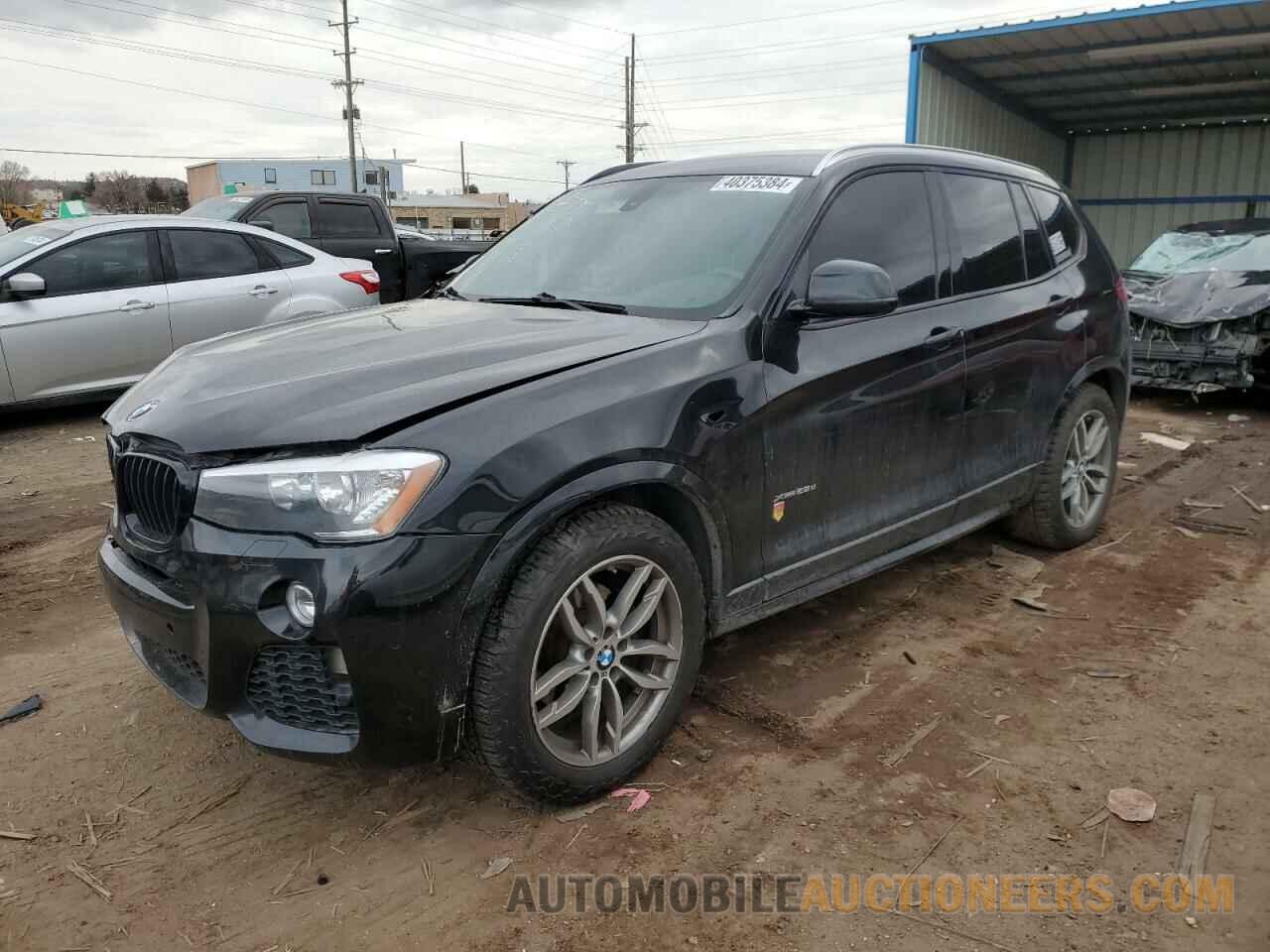 5UXWY3C51F0F83622 BMW X3 2015