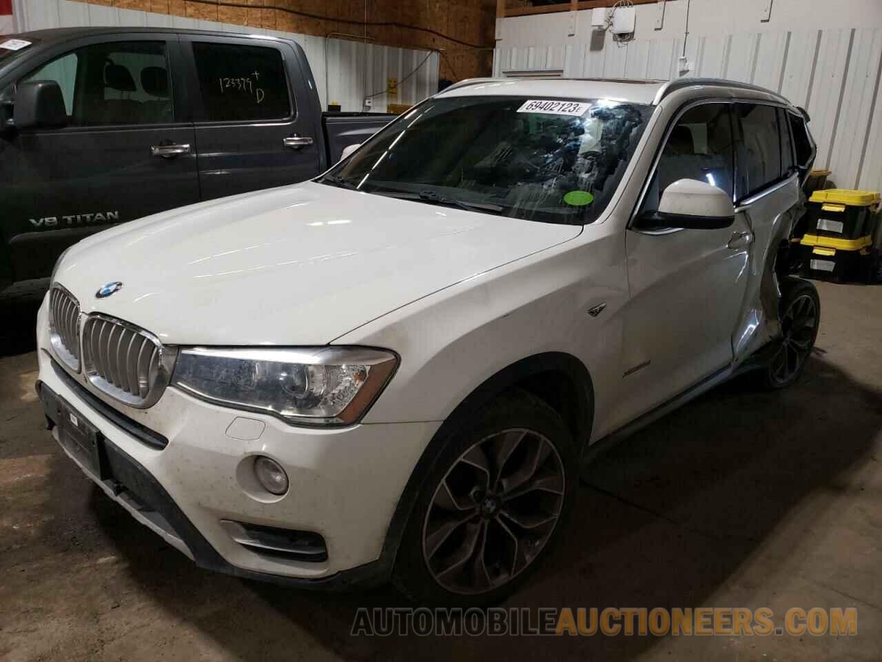 5UXWY3C51G0N87006 BMW X3 2016