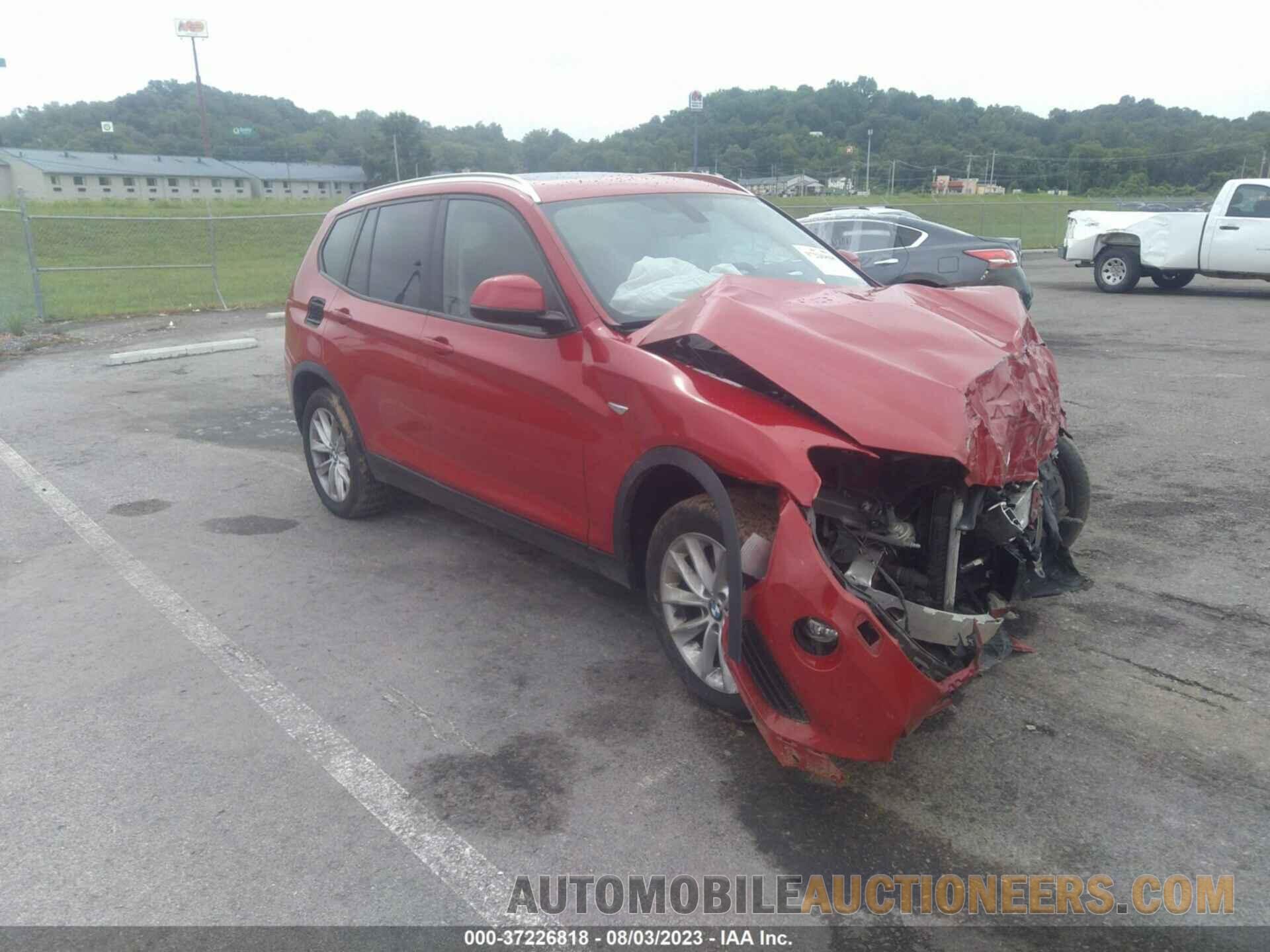 5UXWY3C51G0N87636 BMW X3 2016