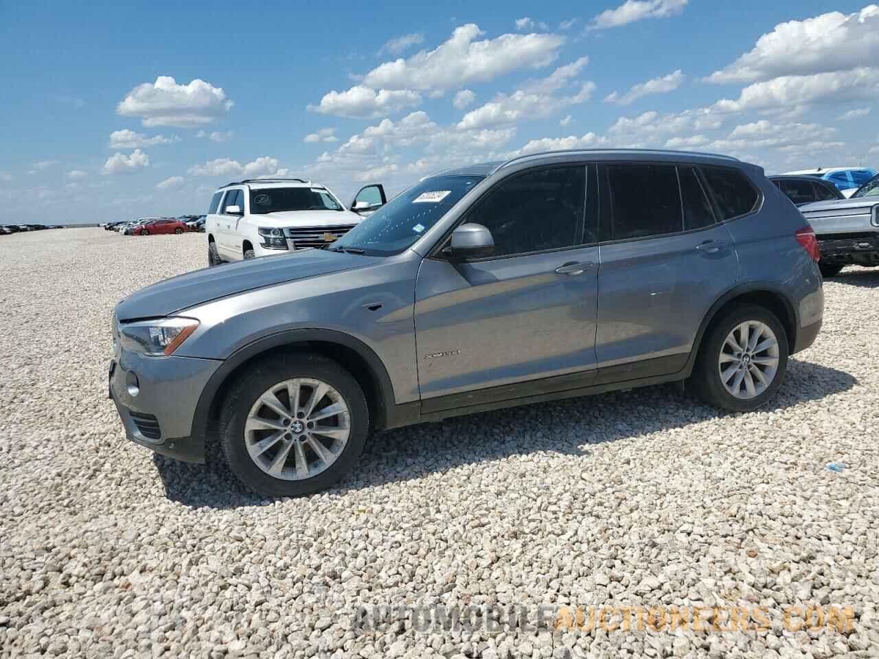 5UXWY3C52F0E95677 BMW X3 2015