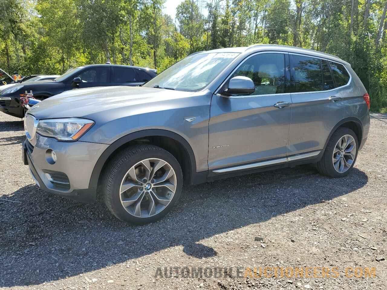 5UXWY3C52F0E96831 BMW X3 2015