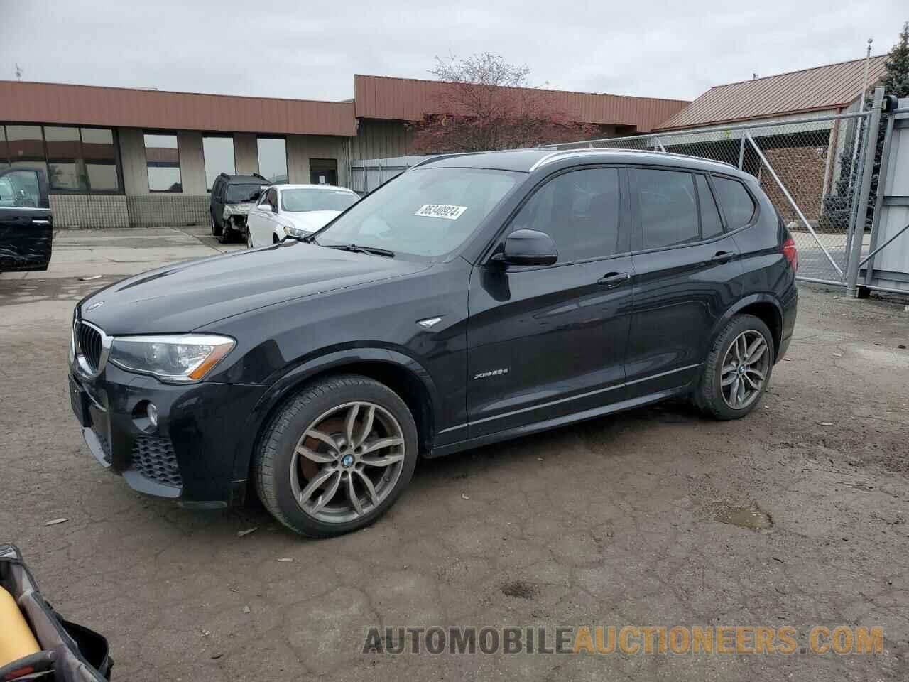 5UXWY3C52F0F83645 BMW X3 2015