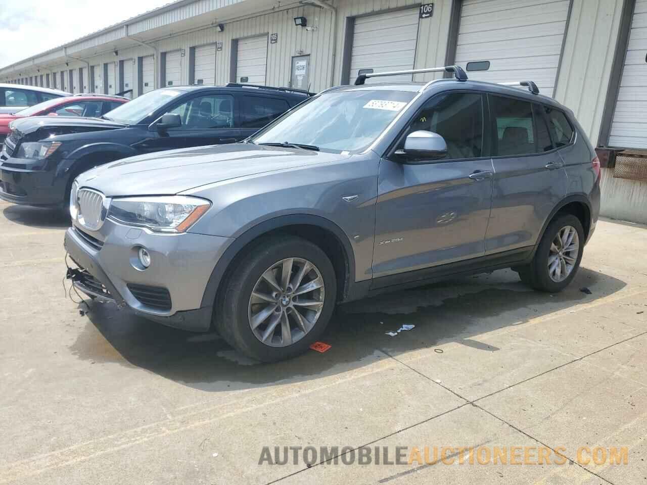 5UXWY3C52G0N86737 BMW X3 2016